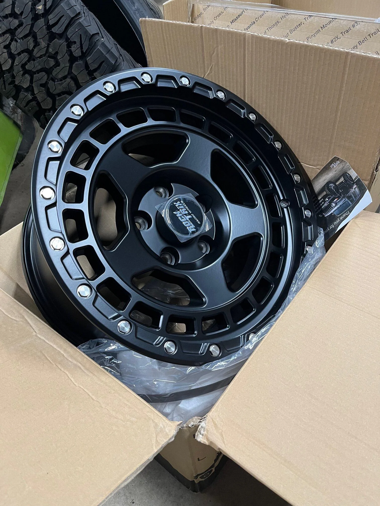 Jeep Gladiator Rock Trix 17x9 et+12 with Goodyear Territory MT 315/70r17 initial review IMG_1634