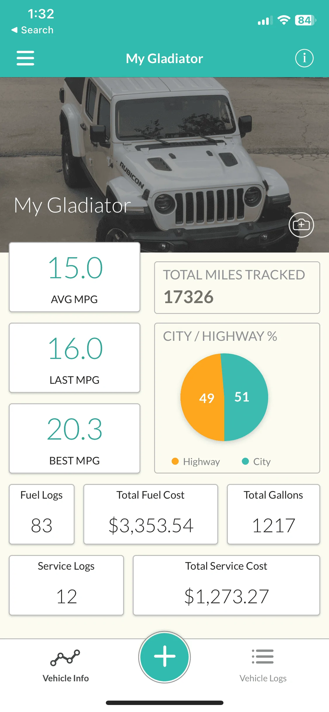 Jeep Gladiator Should I be seeing better Avg MPG 63AC59E8-6B64-4D07-B005-51F0FA3B6B41