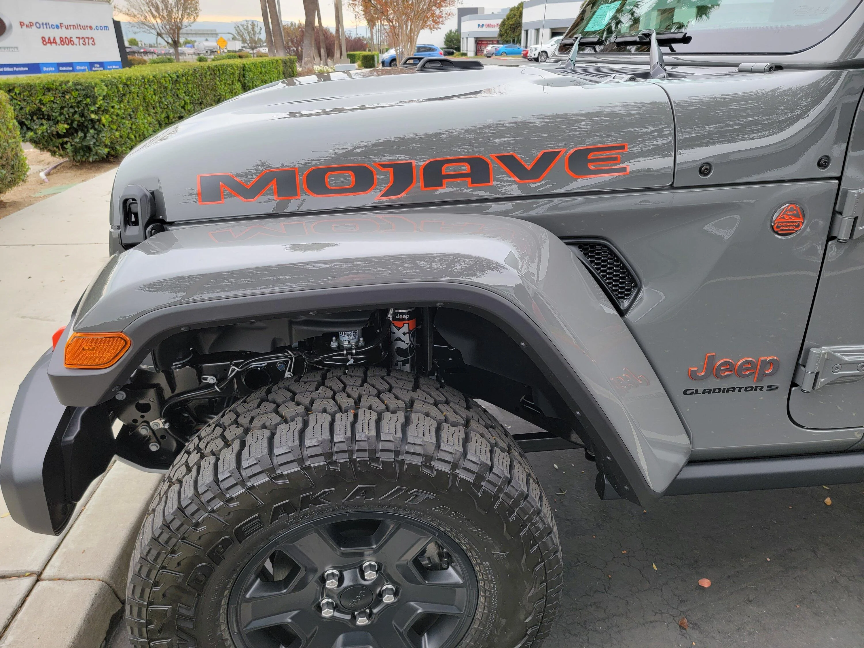 Jeep Gladiator 2023 Jeep Gladiator Mojave 17" wheels - ONLY 350 miles on them Gladiator wheel
