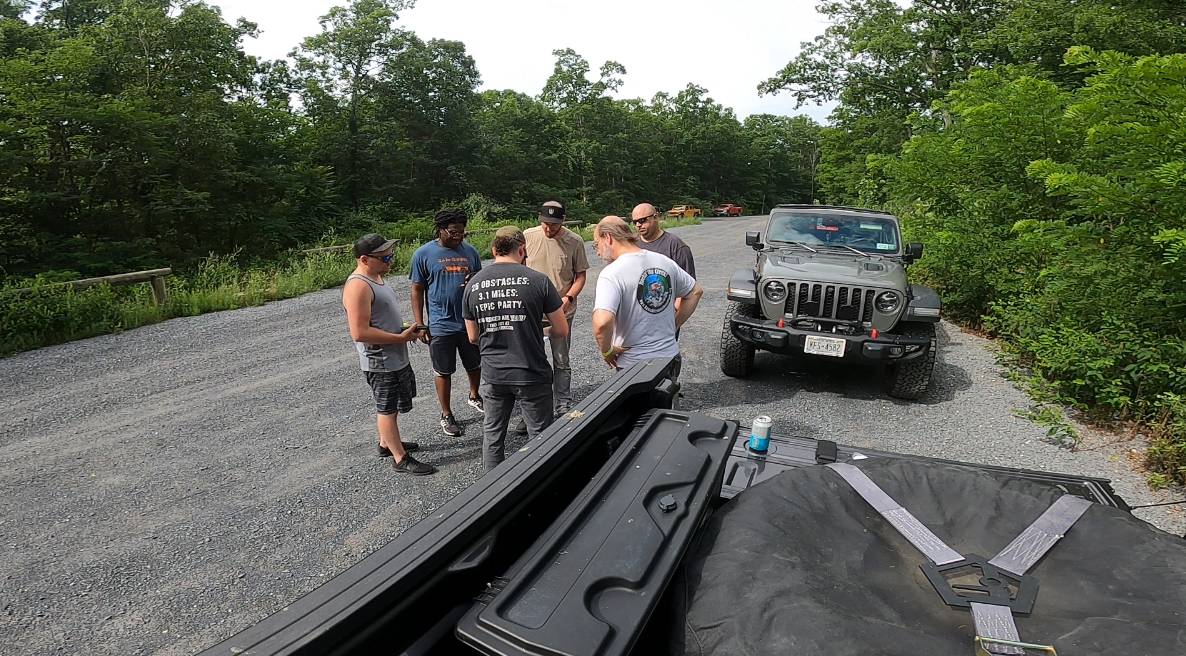 Jeep Gladiator Camping to bring in the New Year! (Wharton St Forest, NJ) image (1)
