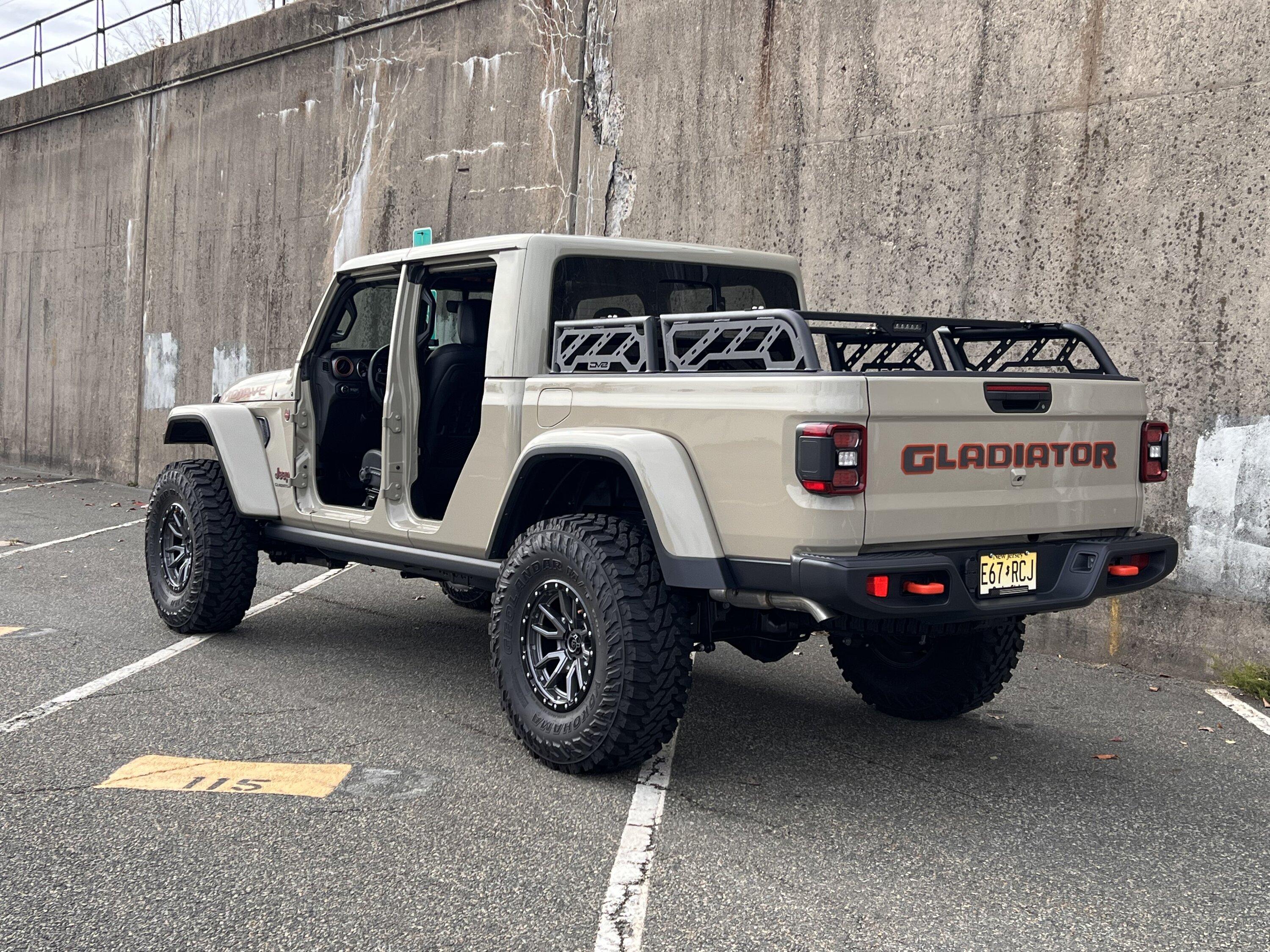 Jeep Gladiator Low profile bed racks A0D9A82C-A979-460C-BAB7-F97ECFF5D0E3