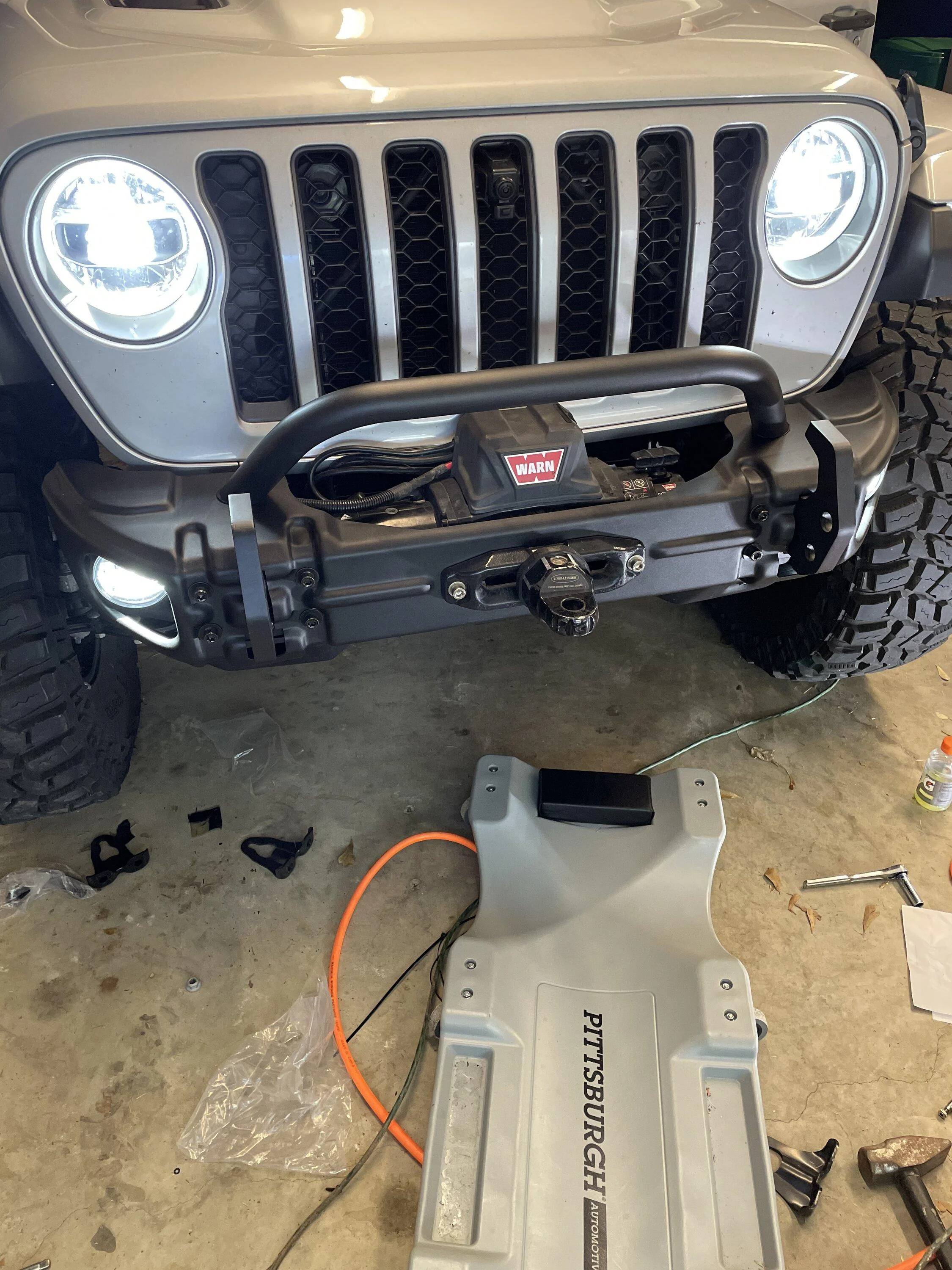 Jeep Gladiator OEM JTR fog lights in RR Arcus Bumper AC83BBBE-B44D-495D-8C73-F3ED3E2E1365