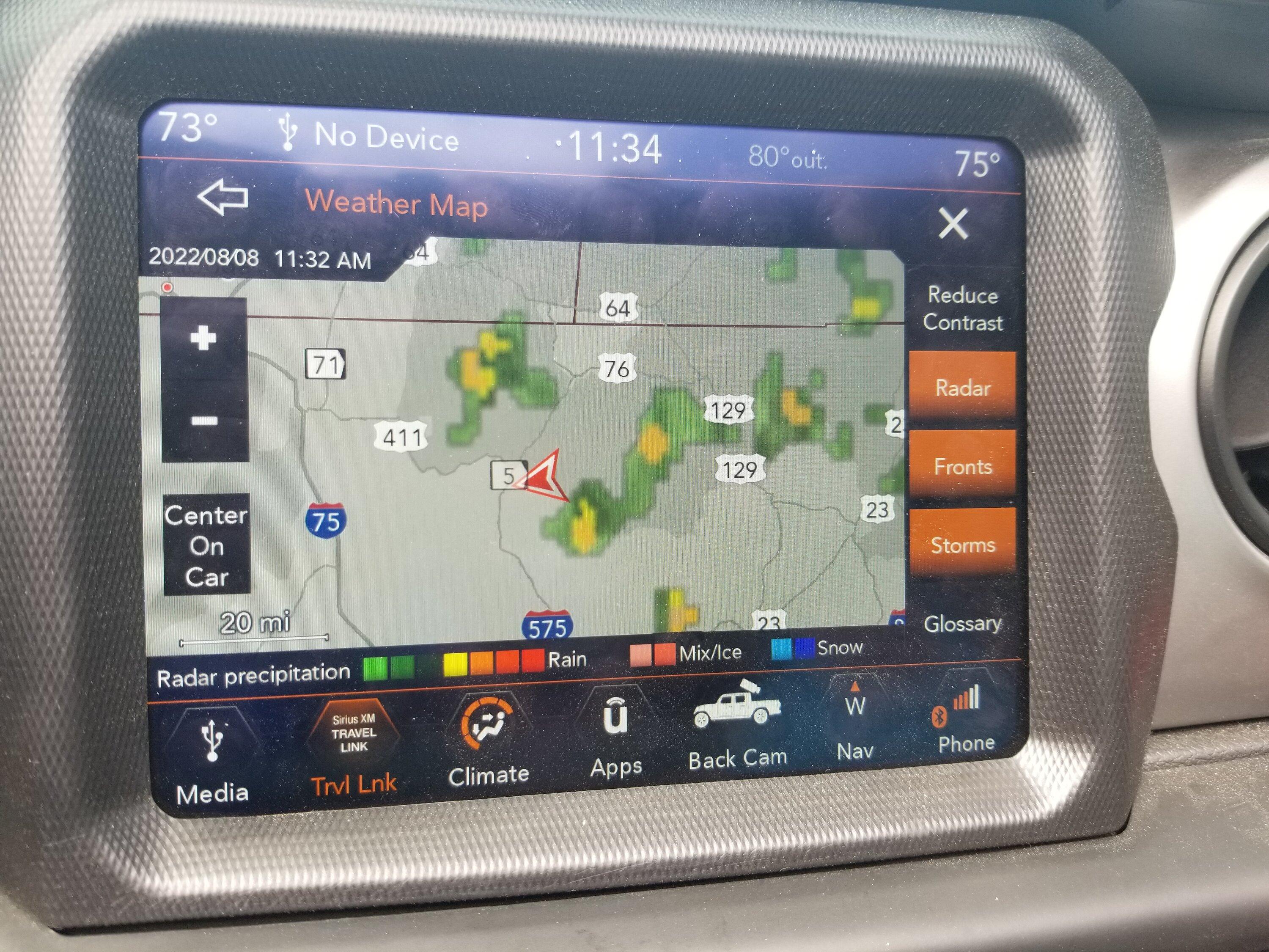 Jeep Gladiator If I cancel Sirius, what (besides music) will be affected? 20220808_113506