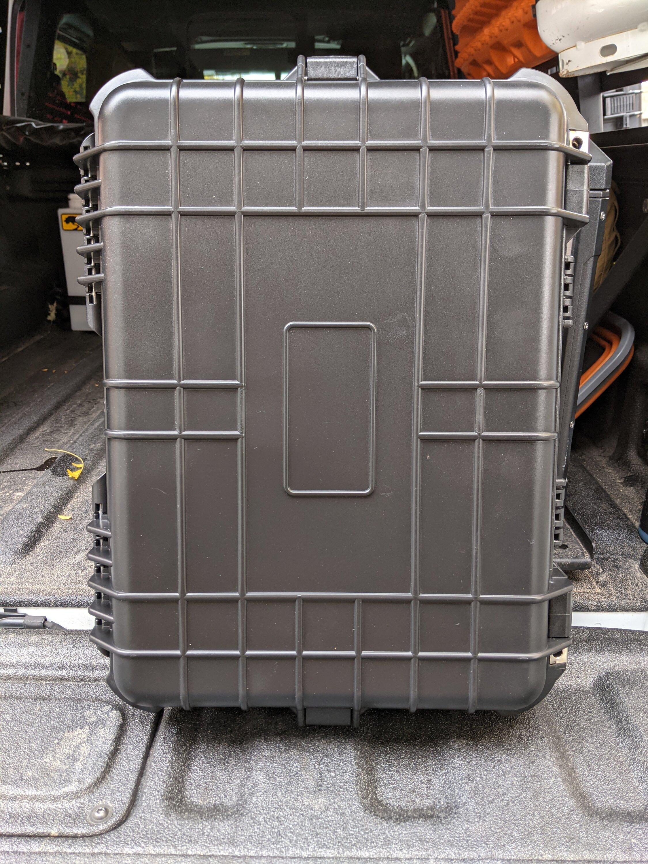 Jeep Gladiator Overland Portable Hot Water Shower box kit PXL_20211031_172131404