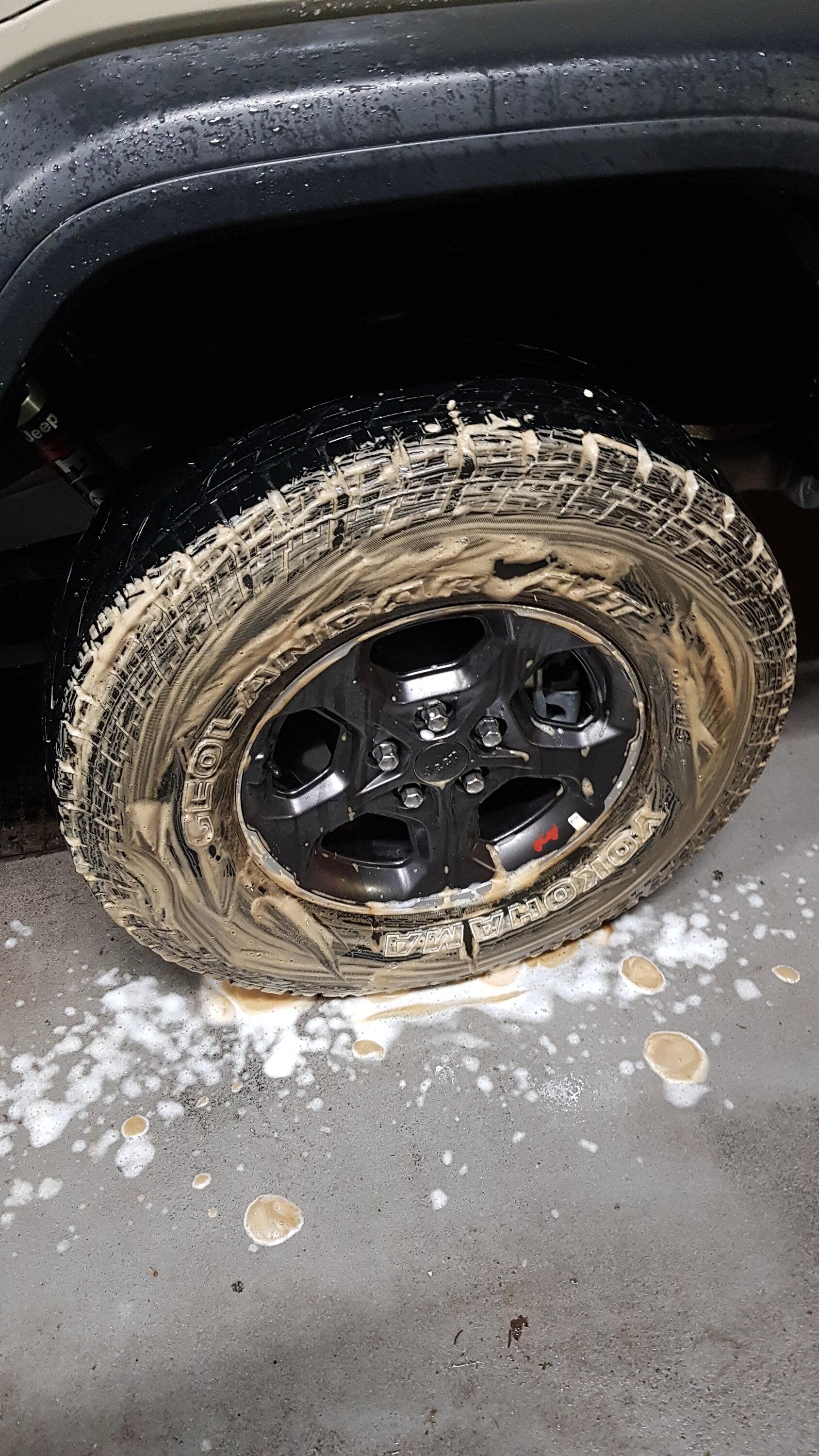 Jeep Gladiator Those who go off-road but also like to spiff up their ride: What is your wheel and tire cleaning regimen? IMG-20221125-WA0003
