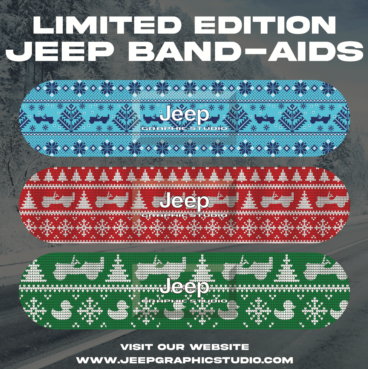 Jeep Gladiator LIMITED EDITION BAND-AID STICKERS! ? Screenshot 2022-12-08 at 11.49.05 AM