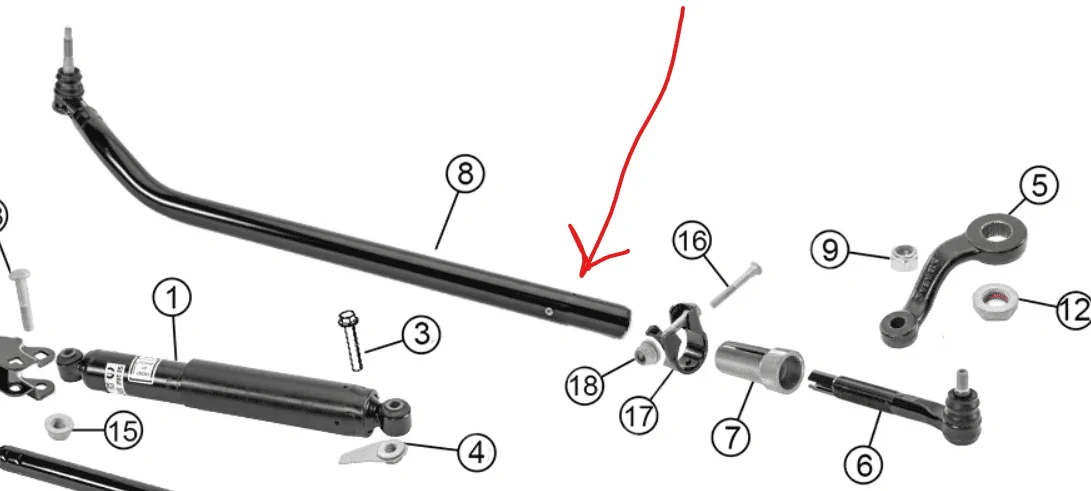 Jeep Gladiator death wobble / shimmy/ blah blah blah fixed ! 1670546935601
