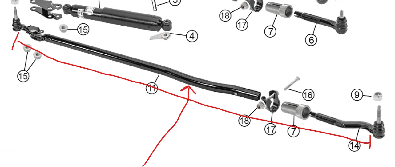 Jeep Gladiator death wobble / shimmy/ blah blah blah fixed ! 1670547006910
