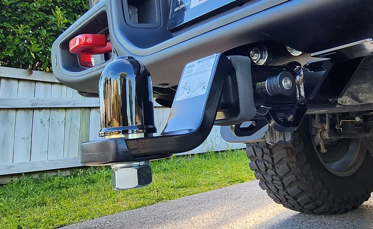 Jeep Gladiator Bar with 4 holes on Rubicon 20221204_185649