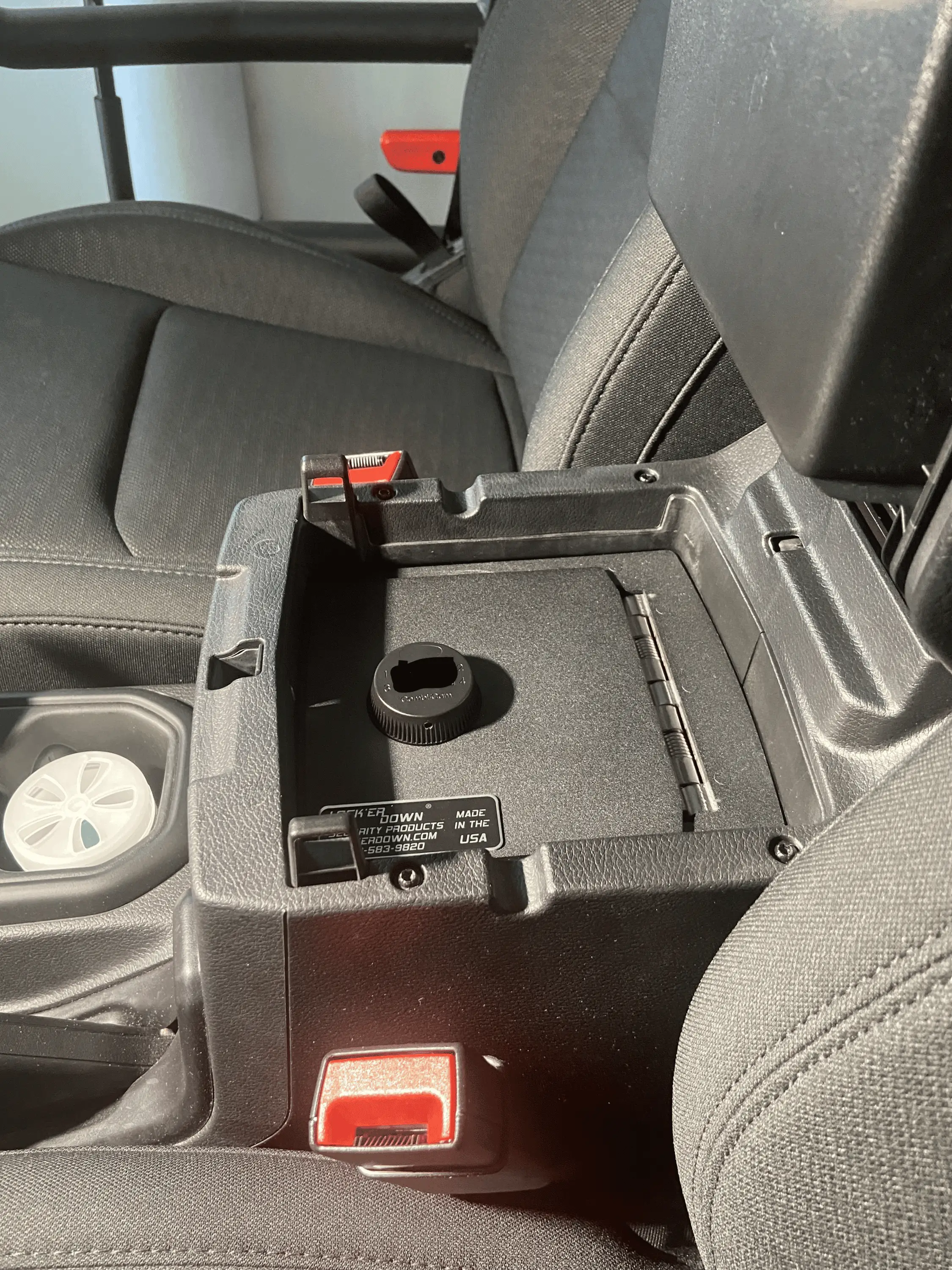 Jeep Gladiator Need recommendations for center console gun safe Gun saf