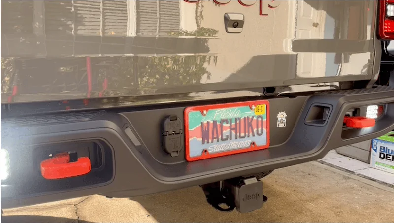 Jeep Gladiator Wachuko's Mojave Build Thread Reverse Lights