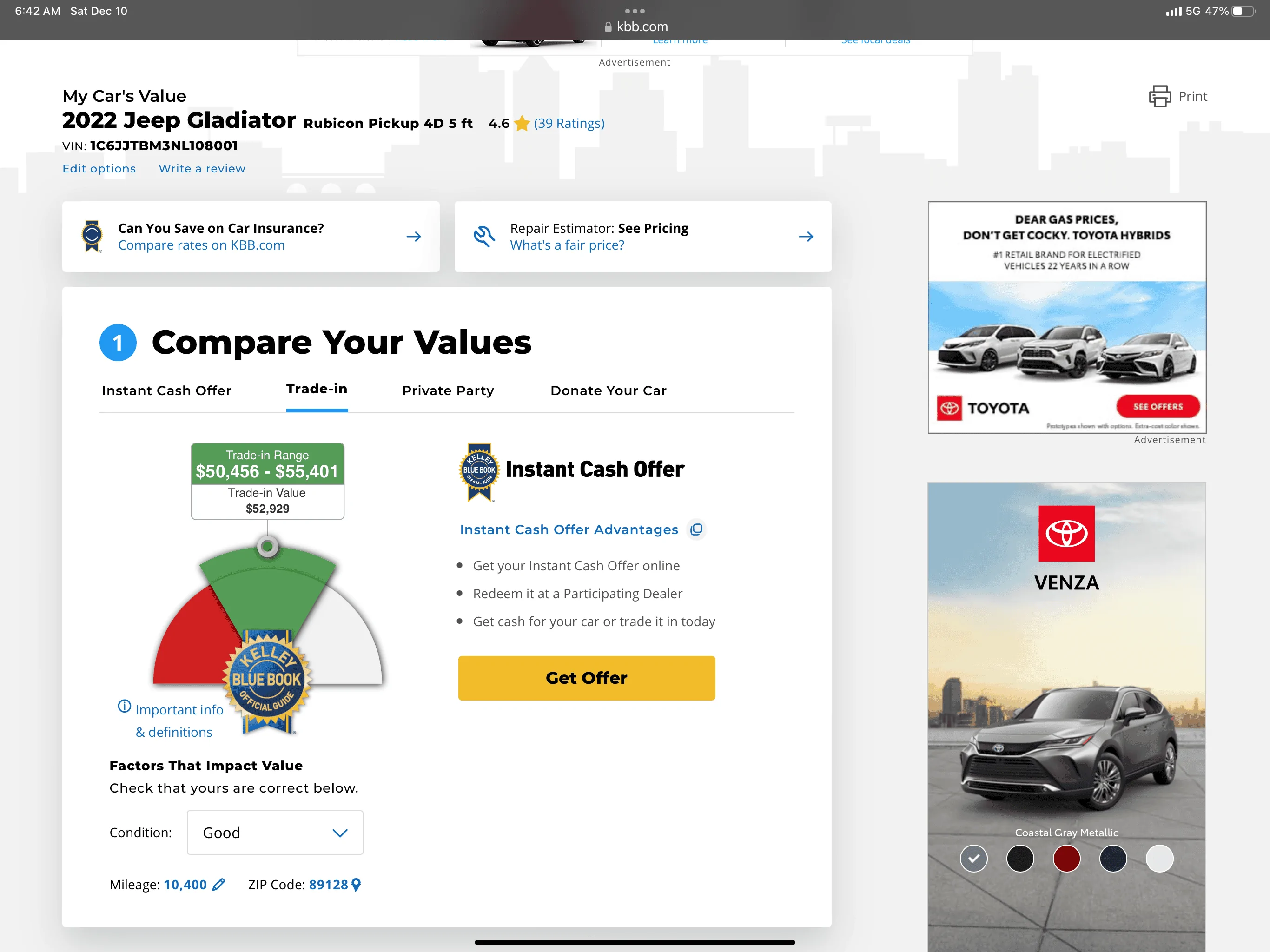 Jeep Gladiator They’re Still Trying To Sell My 2022 Diesel Rubicon 412F3759-EFA9-4105-B134-EA5070D4BC9A