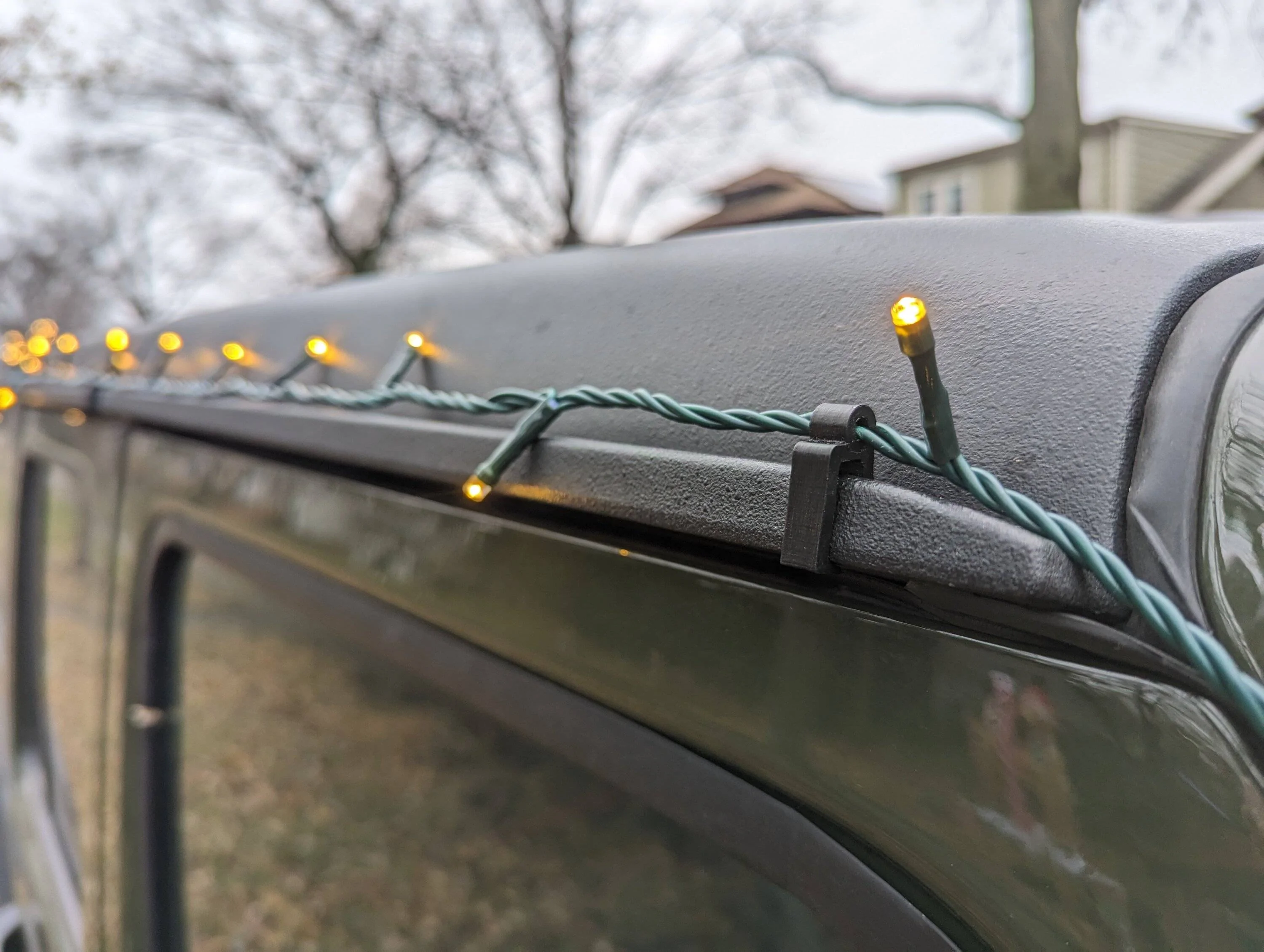 Jeep Gladiator Holiday Lights on Your JT PXL_20221210_210524760