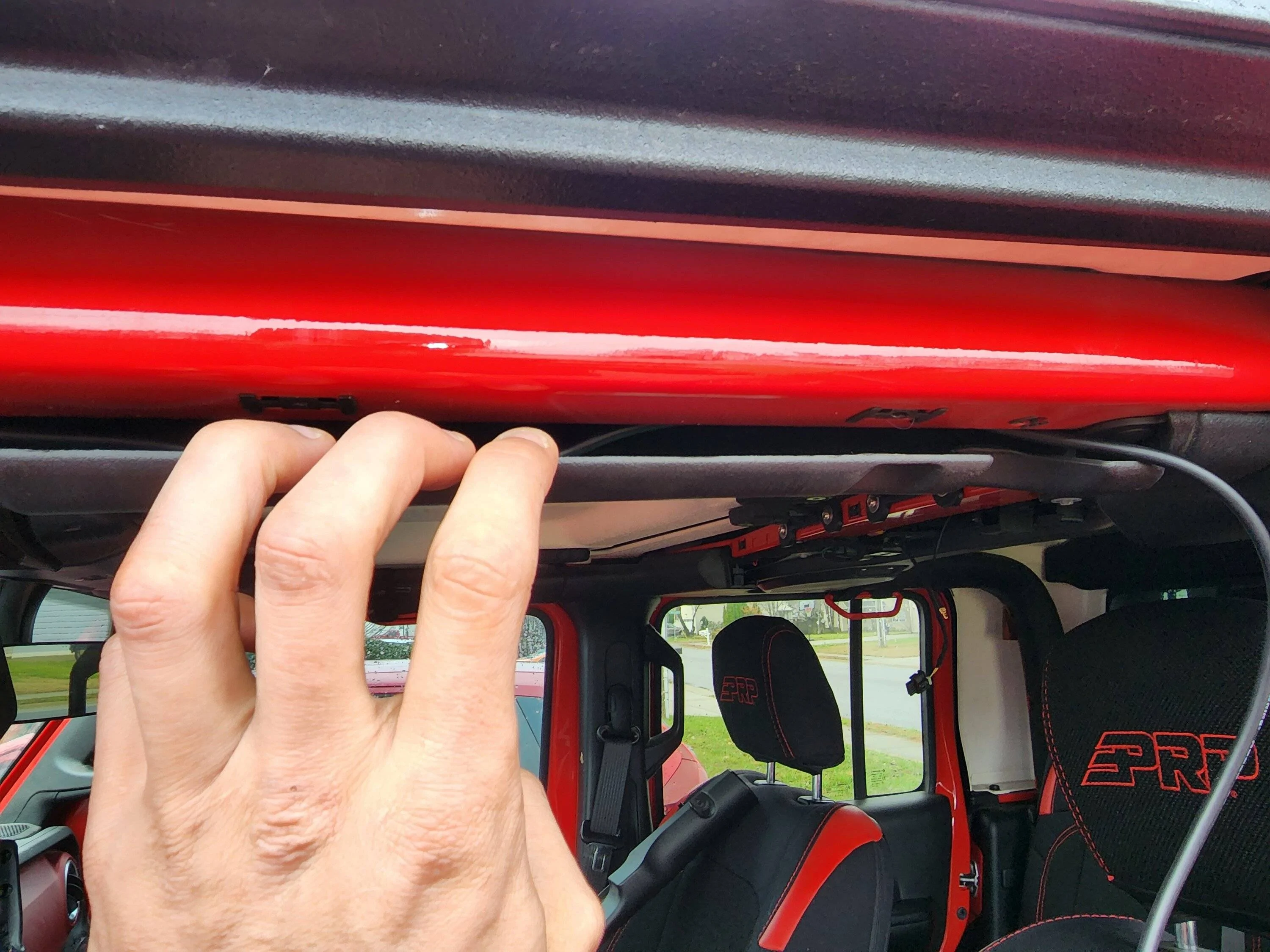 Jeep Gladiator Sirius XM Antenna Relocation/Upgrade 20221210_145926