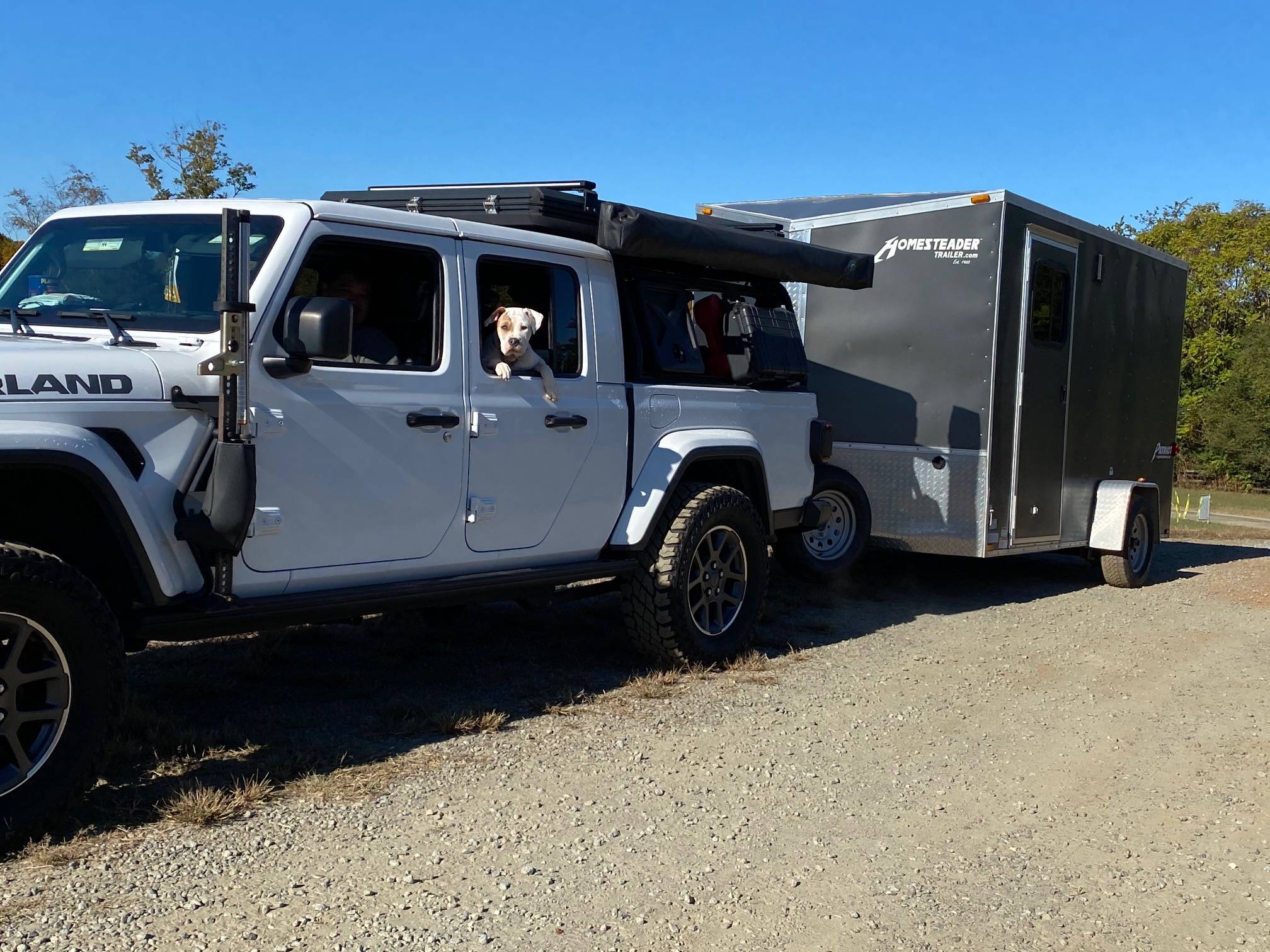 Jeep Gladiator Let’s see your pets cause they are the best companion you can have!!!!! 0BDCC76B-FCDF-4742-8A65-286E7F76A94B
