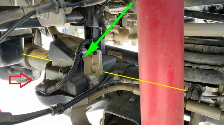 Jeep Gladiator Service 4 whl drive light on FAD