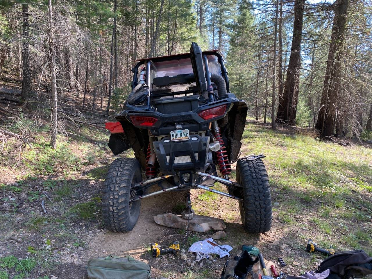 Jeep Gladiator Getting Stuck and self-recovery in the Ozarks!!! 1670858970611
