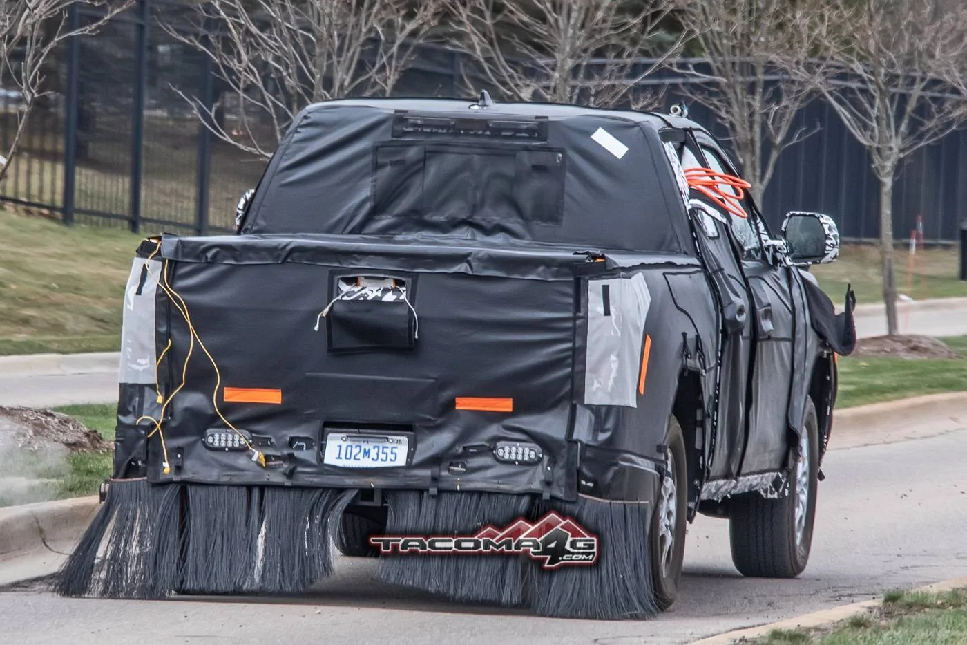 Jeep Gladiator Rival News: Next-Gen 2024 Tacoma to Offer Turbo 4cyl or Hybrid Engine Only. No More V6 2024-toyota-tacoma-front-fascia-slip-hybrid-clues-6
