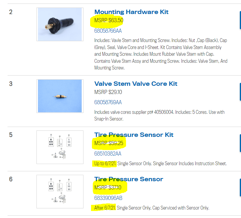 Jeep Gladiator Tire Valve Stems - which one to buy? 1671019904134