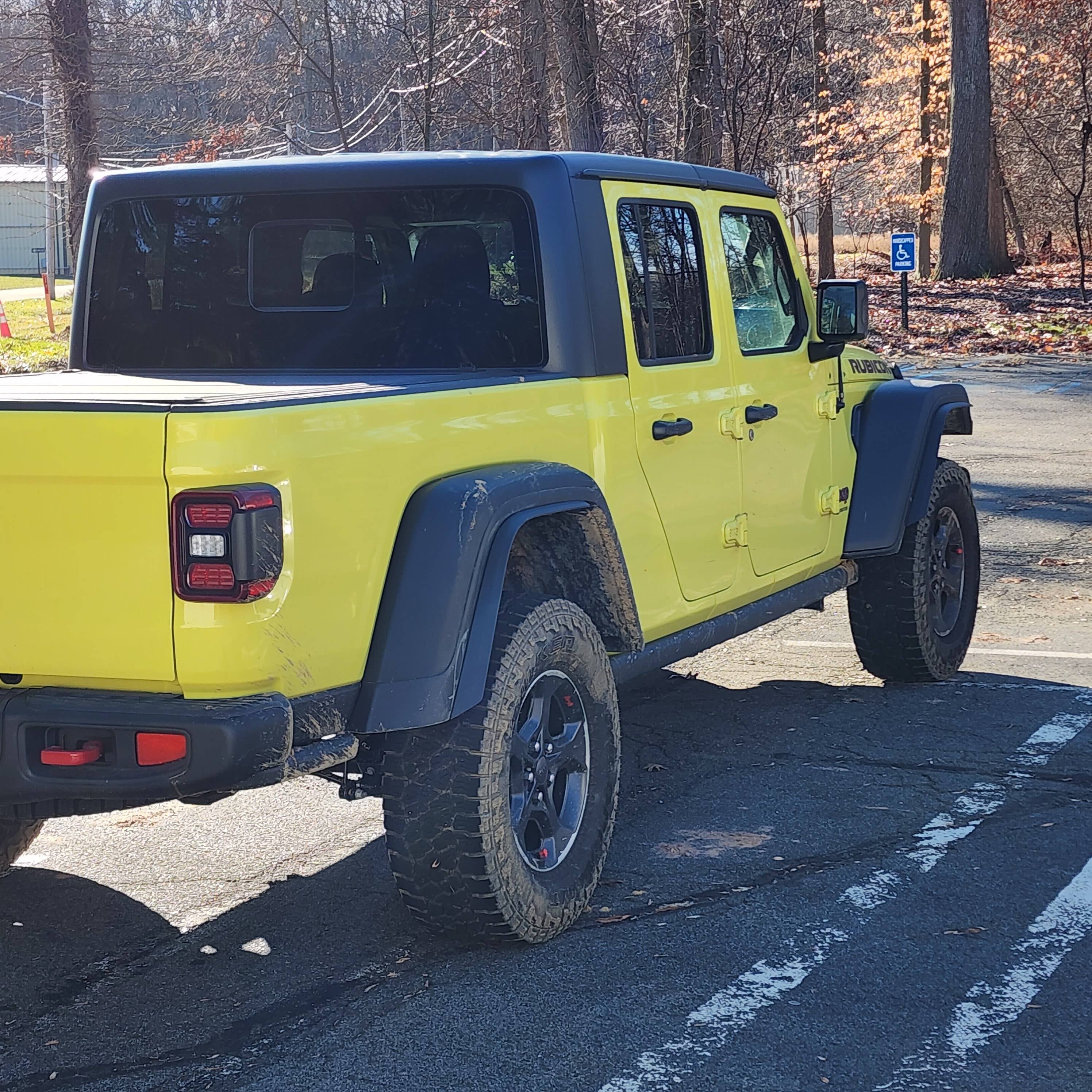 Jeep Gladiator Xtreme Recon Fender Extension Instsalled 20221214_093428
