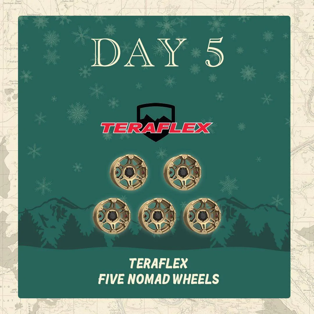 Jeep Gladiator Northridge4x4 12 Days of Christmas - Sales and Giveaways! teraflex-nomad-day-5