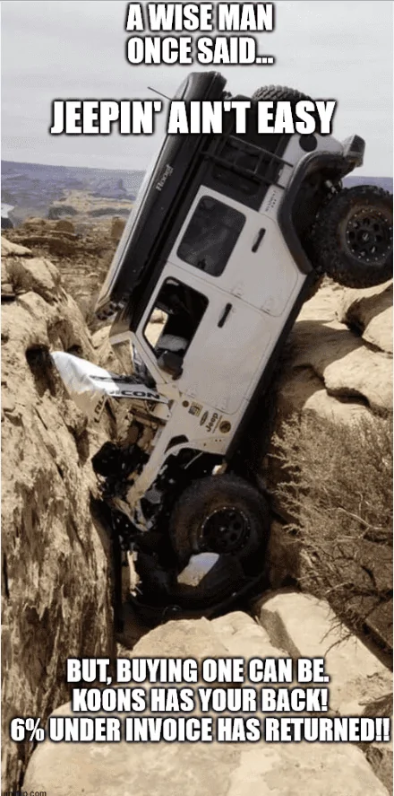 Jeep Gladiator KOONS OF TYSONS CORNER UNDER INVOICE PRICING 1671145946183