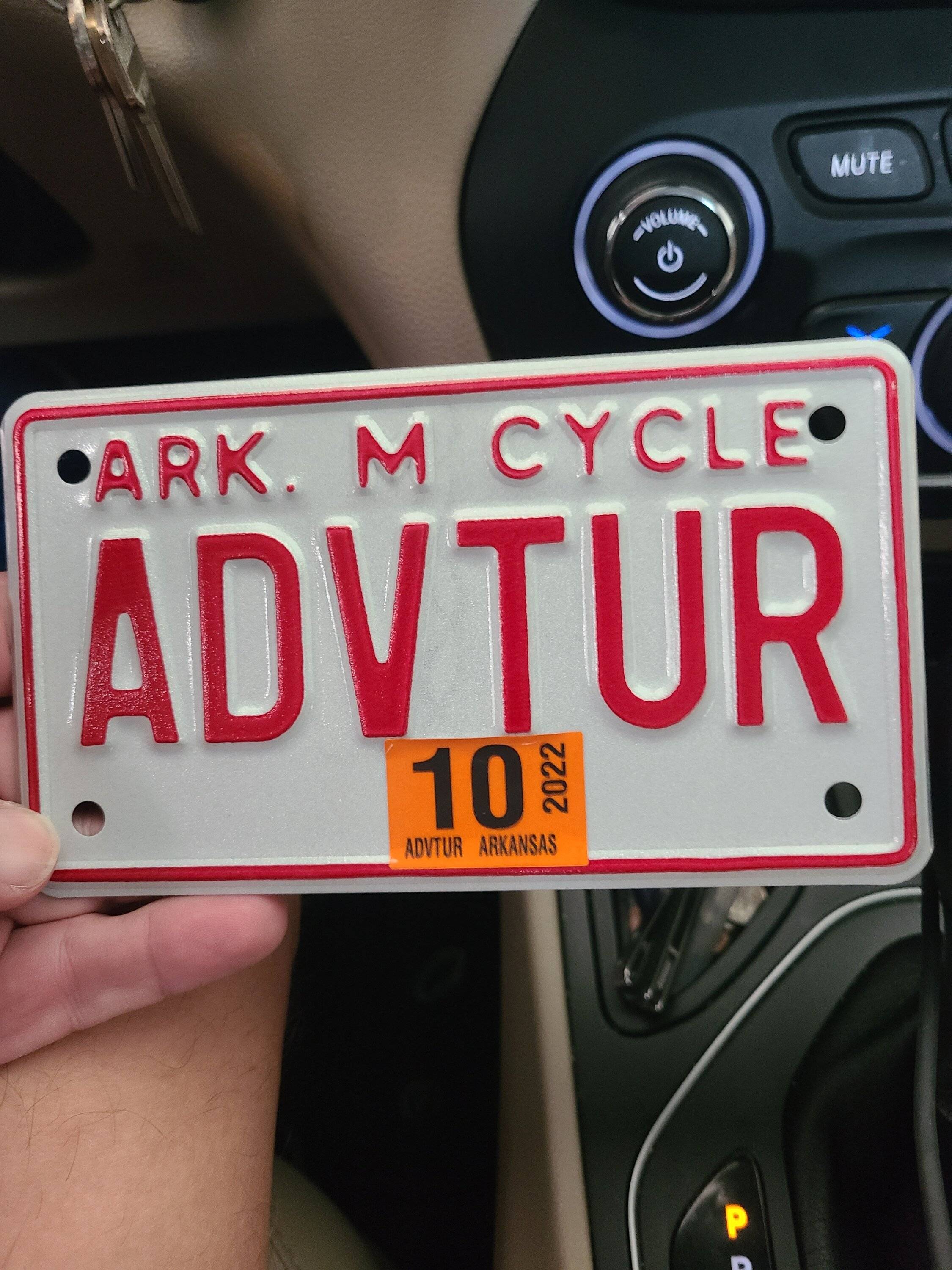 Jeep Gladiator Vanity Tag 20211215_122121