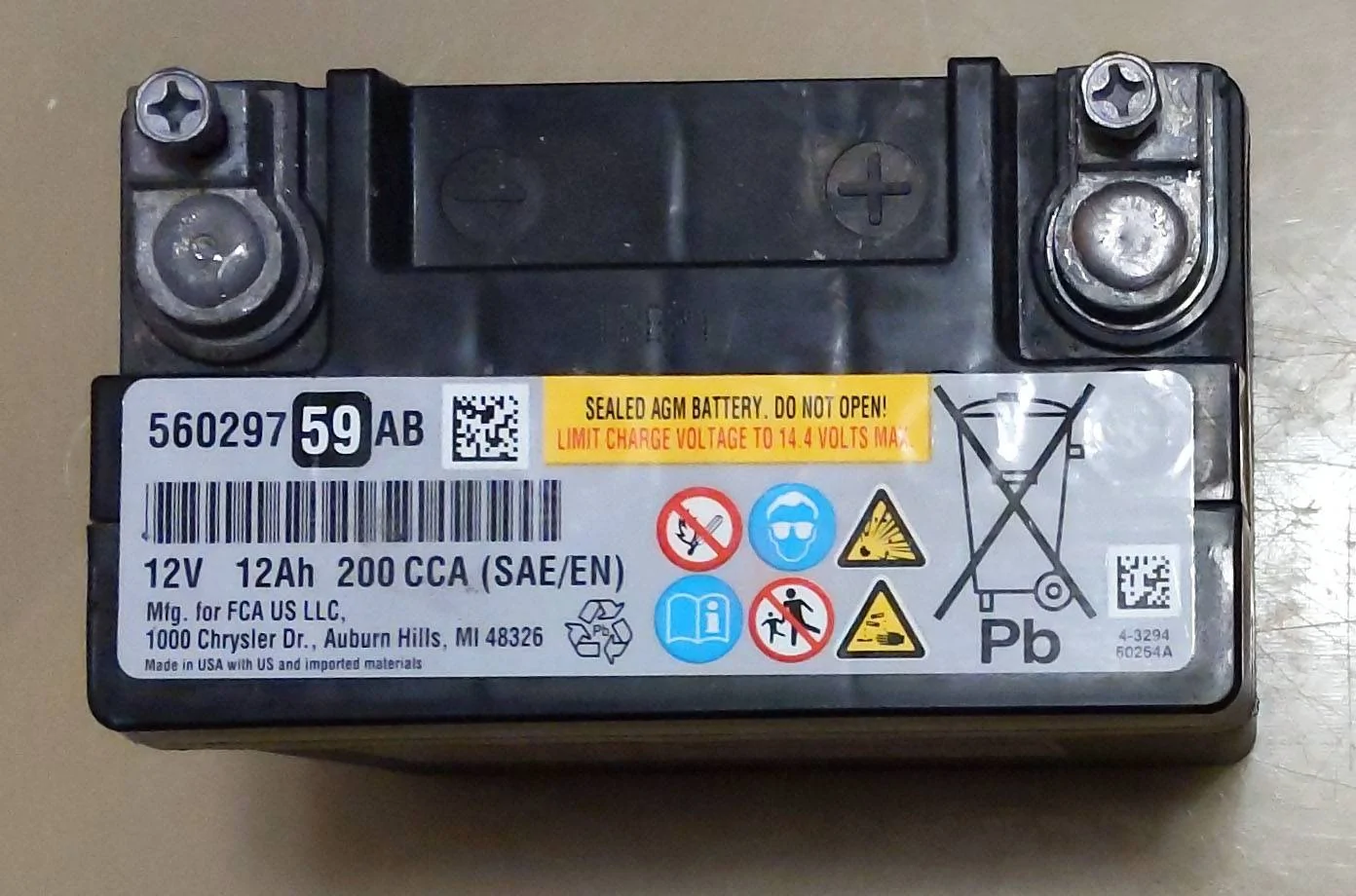 Jeep Gladiator Your battery voltage - truck off and at rest aux battery to