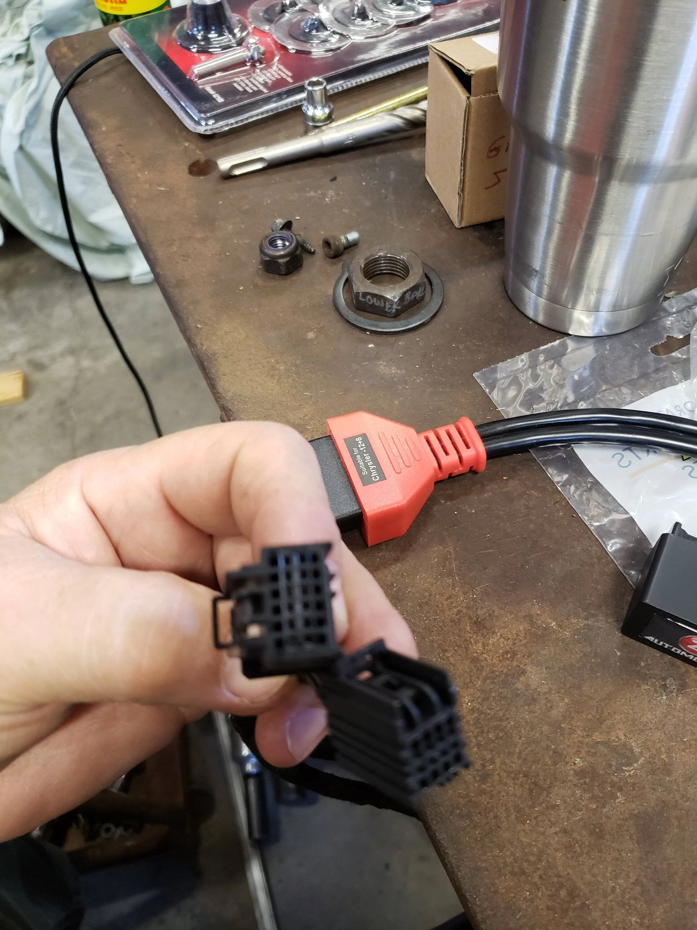 Jeep Gladiator Hooking Up Sec Bypass 20221218_125621