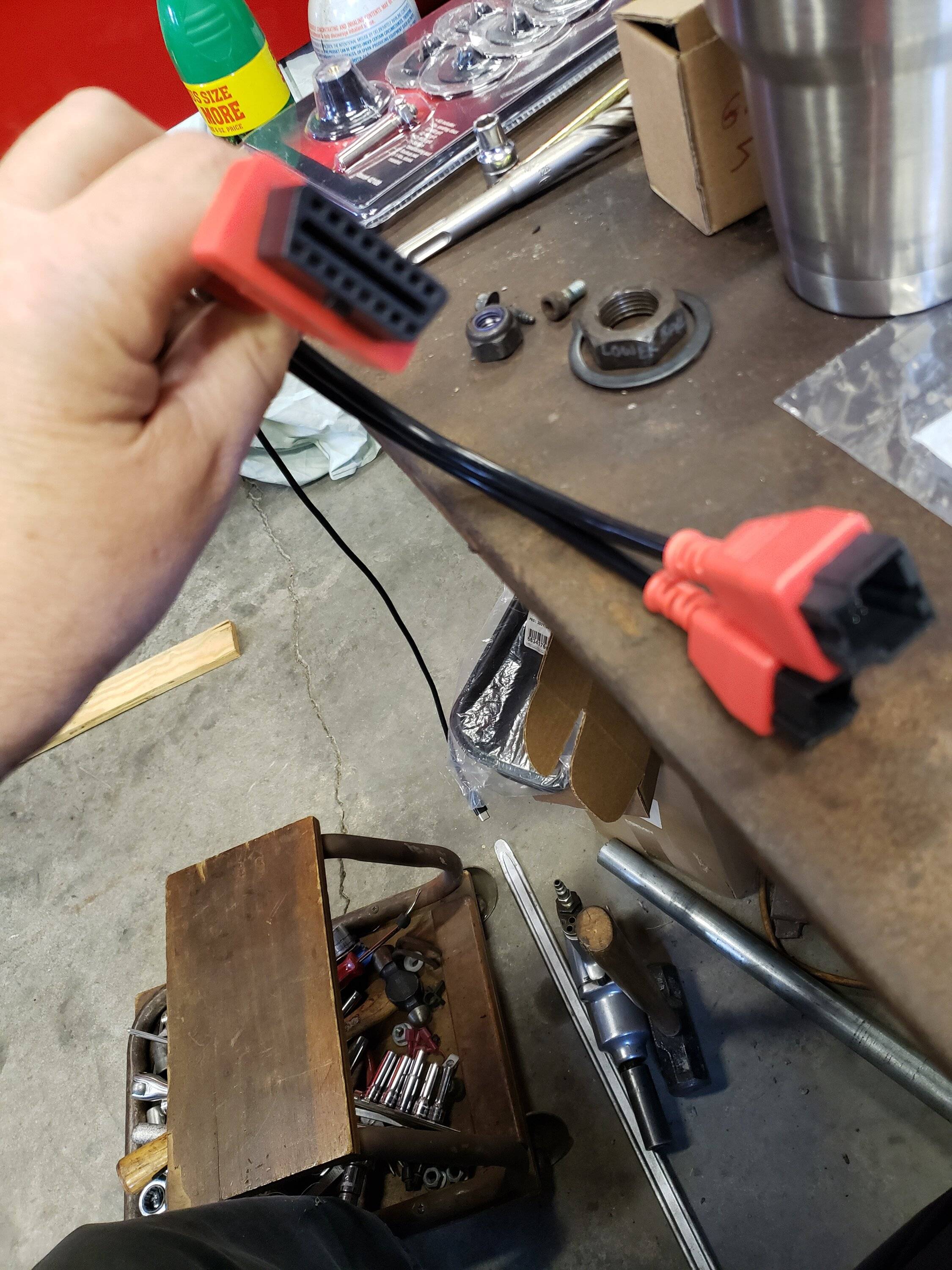 Jeep Gladiator Hooking Up Sec Bypass 20221218_125658