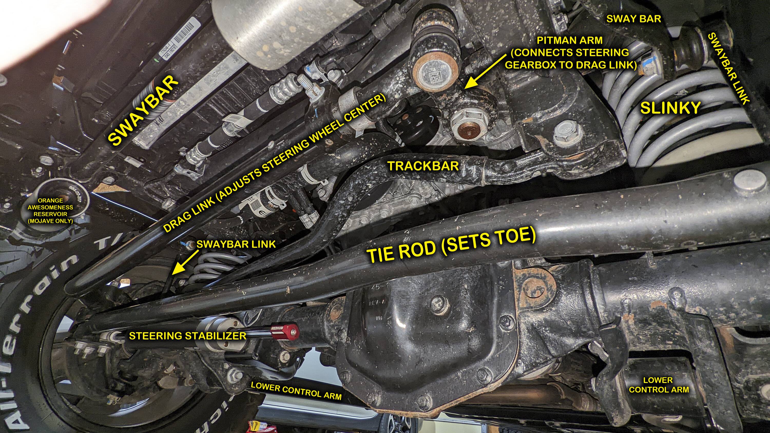 Jeep Gladiator 2021 Mojave Fox suspension issue PXL_20221209_004616518