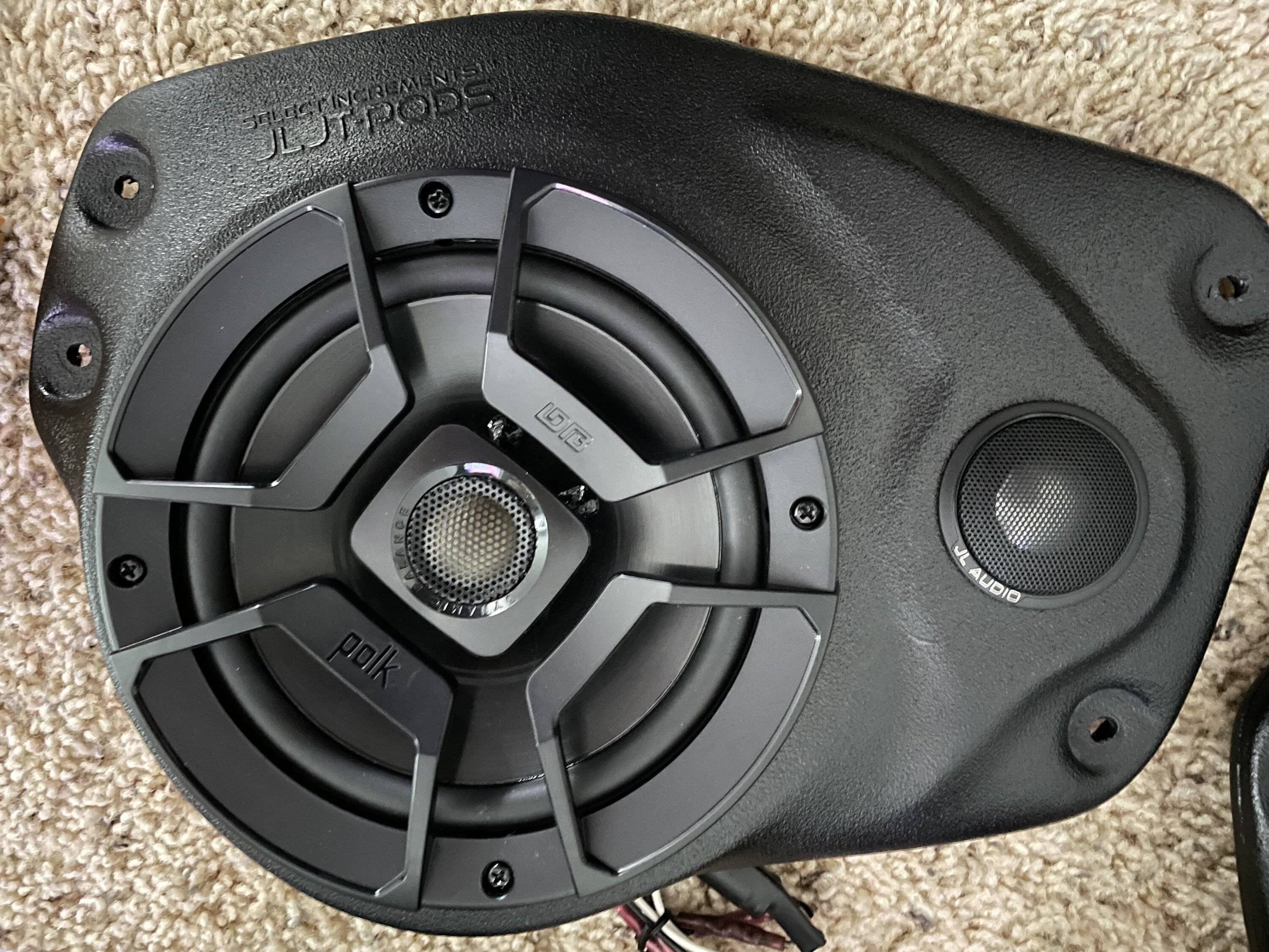 Jeep Gladiator Aftermarket speakers and pods for sale 725AF442-9698-454E-9735-BD6CF5D9EB23