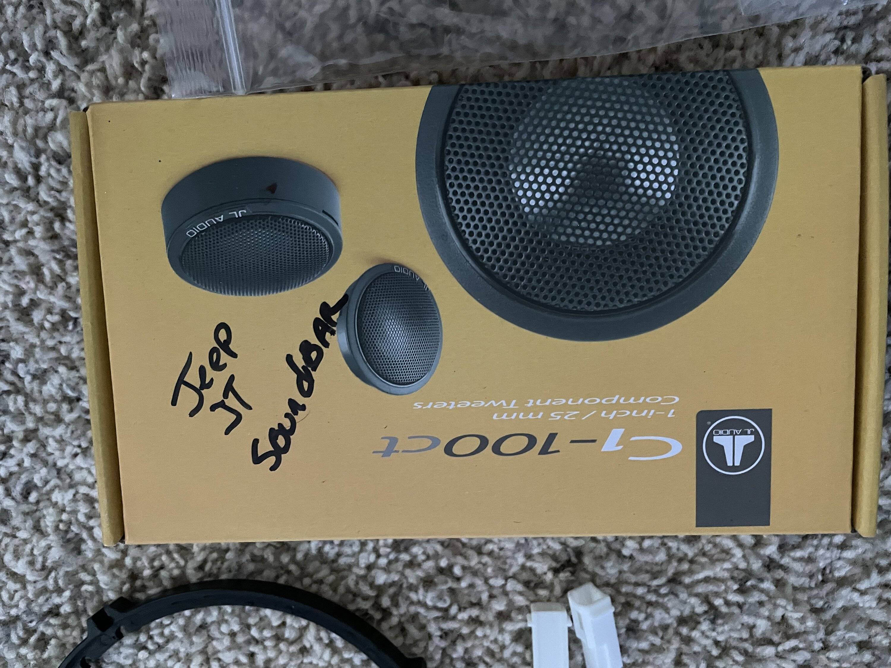 Jeep Gladiator Aftermarket speakers and pods for sale B7FD497B-9181-47F8-B25C-B650E17C9FE6