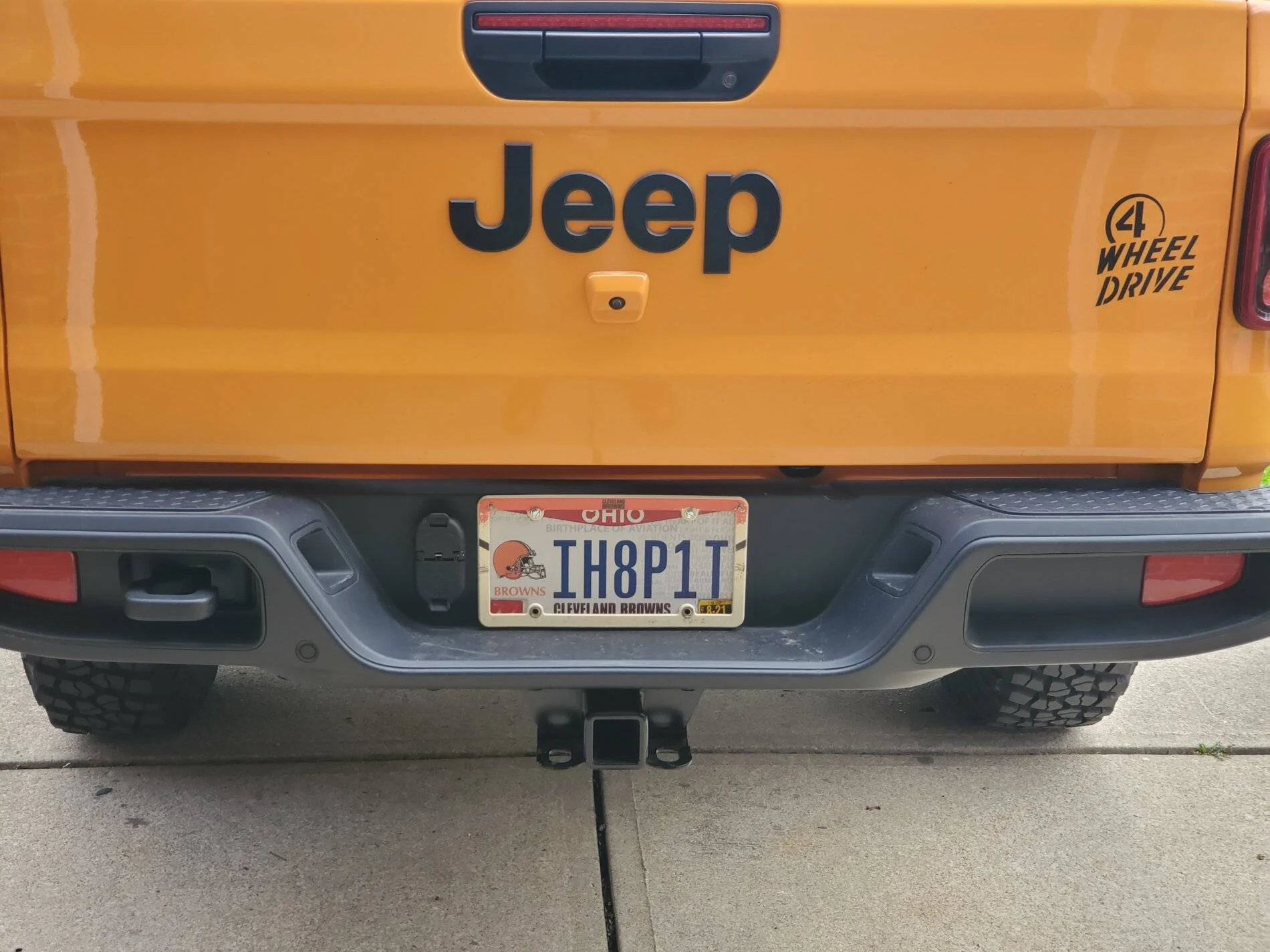Jeep Gladiator Vanity Tag 20210414_100447