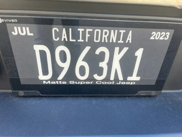 Jeep Gladiator Jeep Vanity Plates p2