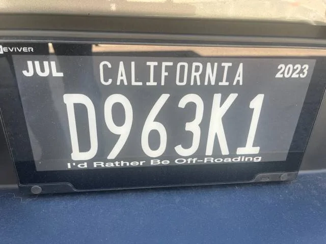 Jeep Gladiator Jeep Vanity Plates p3