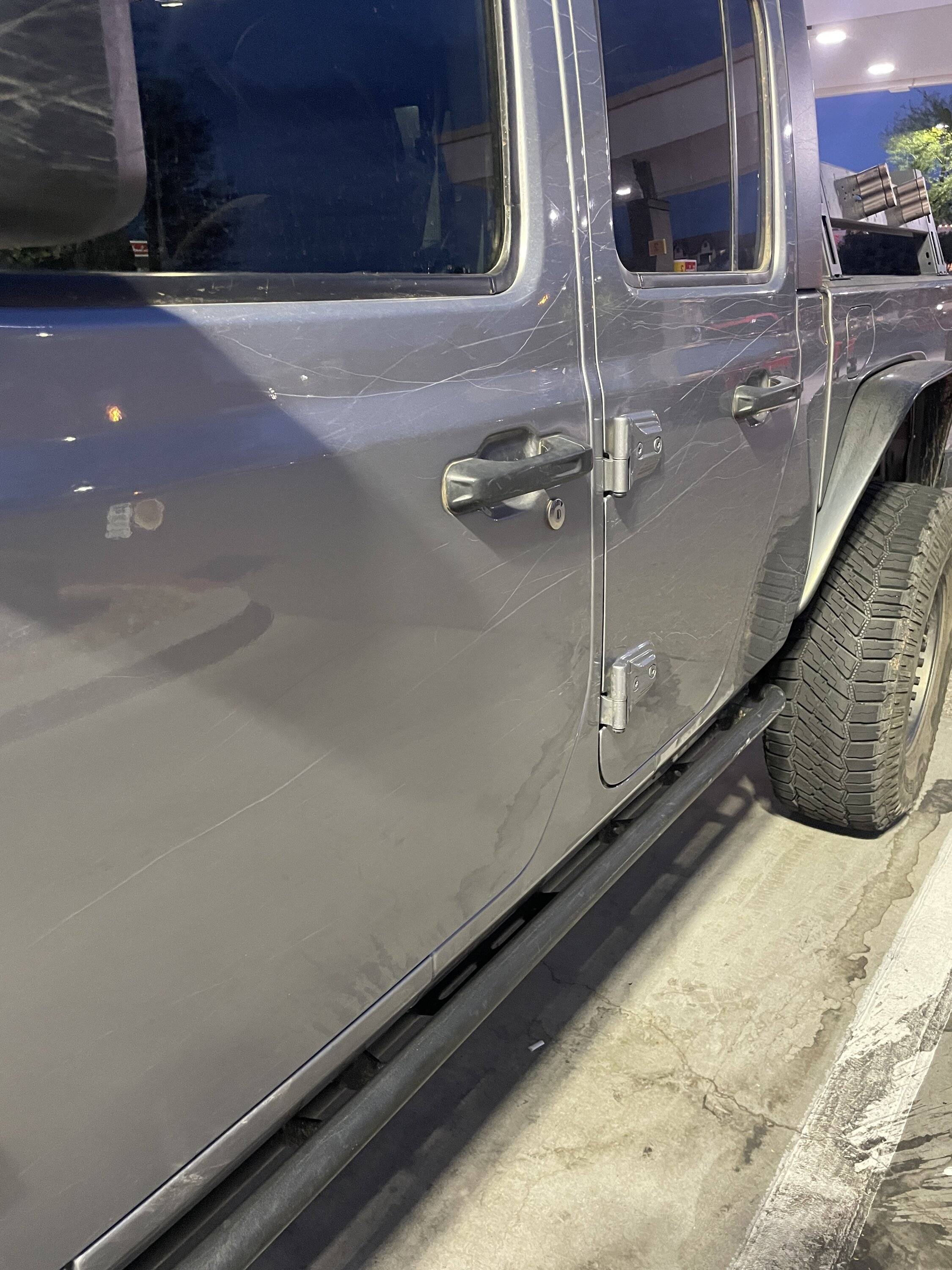 Jeep Gladiator New Mojave…immediately customized with AZ pinstripes IMG_1295