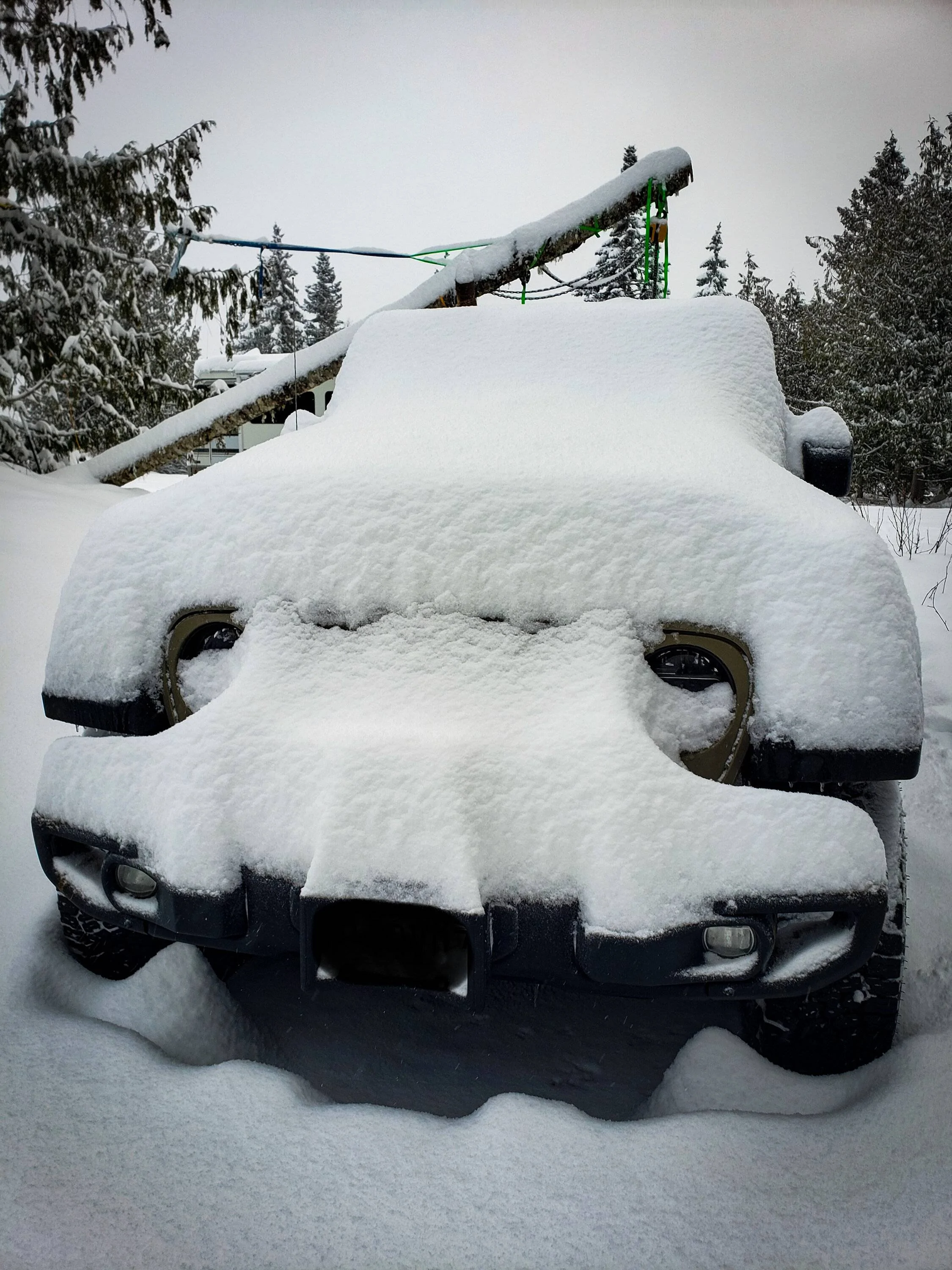 Jeep Gladiator Massive Deep Freeze for Christmas? 20221220_092342