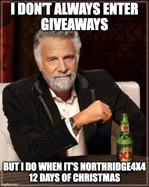 Jeep Gladiator Northridge4x4 12 Days of Christmas - Sales and Giveaways! most-interesting-12-days-mem