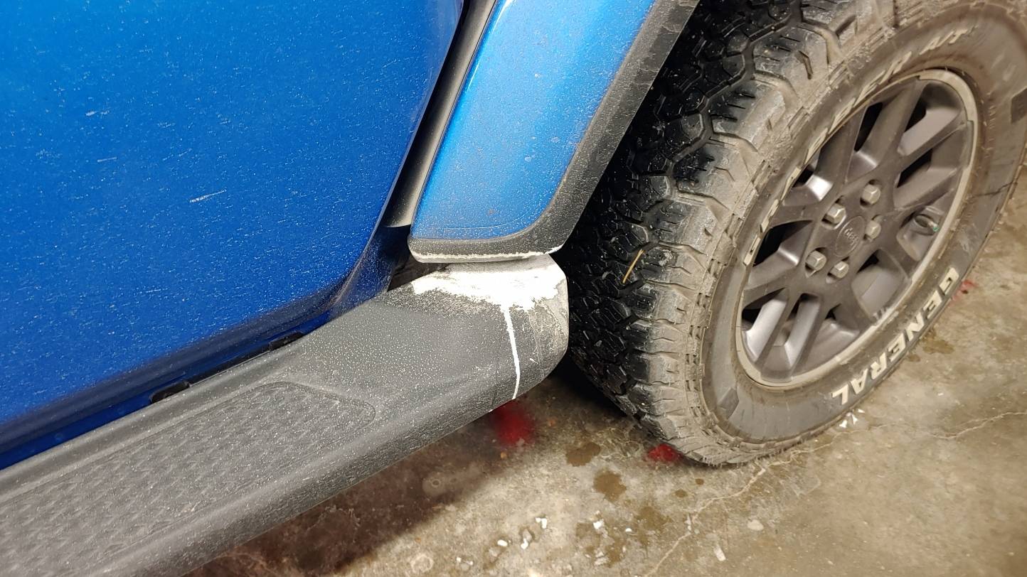 Jeep Gladiator Winter weather prep 20221220_162442