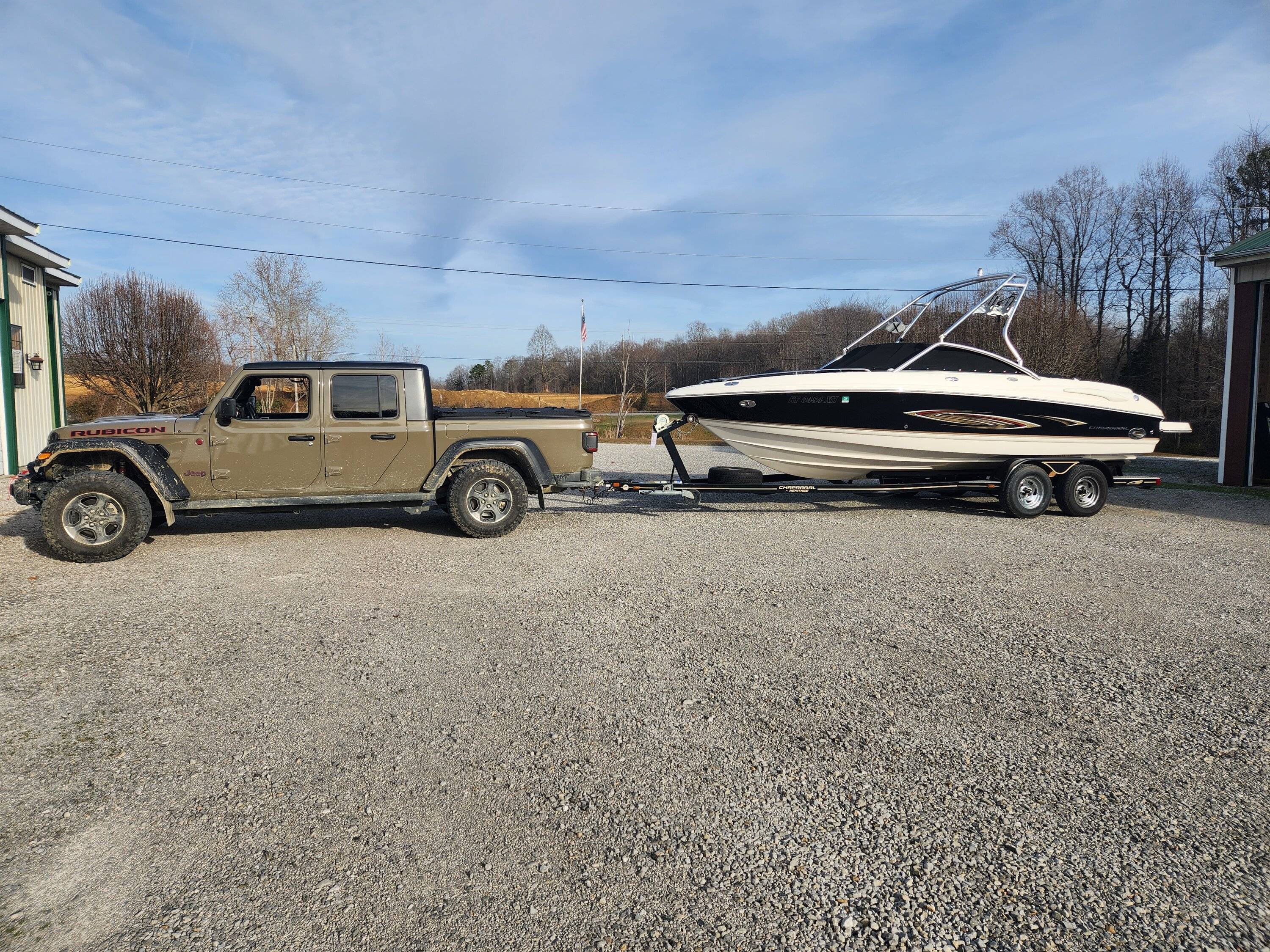 Jeep Gladiator So, what is everybody towing? 20221221_151642