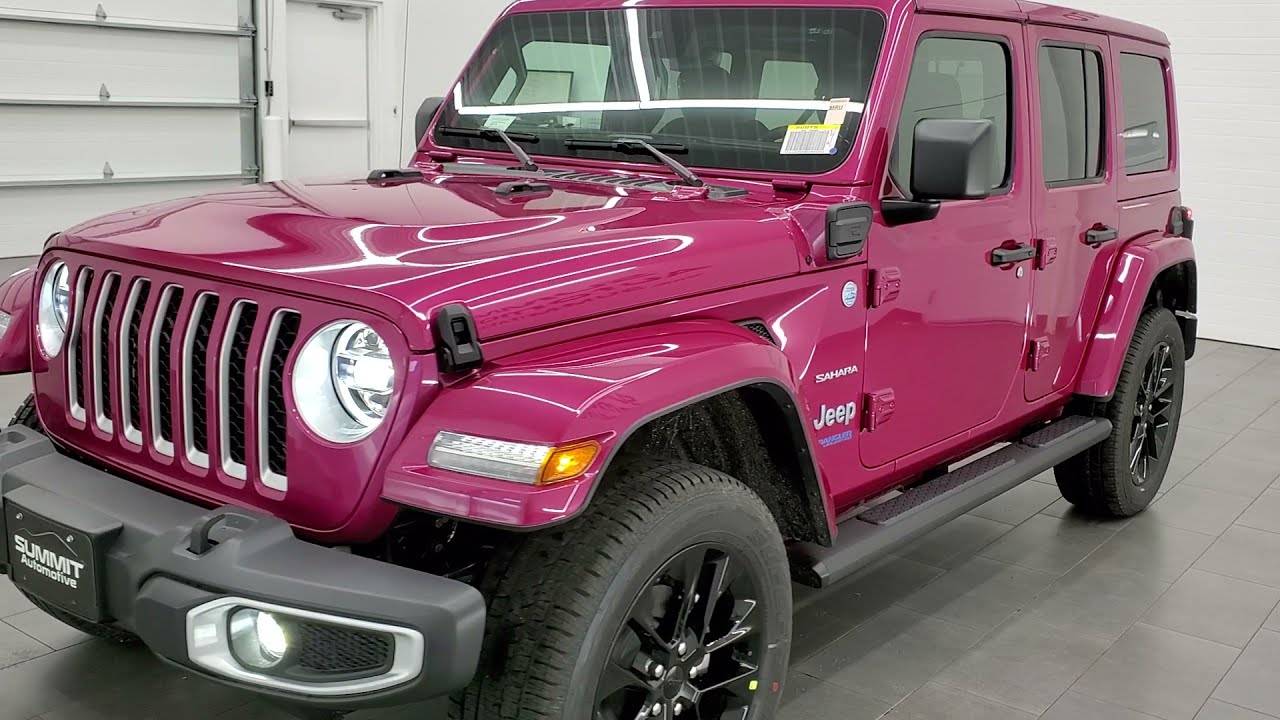 Jeep Gladiator Can't unsee it Tuscadero Pink Jee