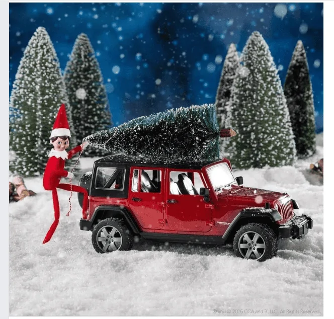 Jeep Gladiator Happy Holidays to All santaj
