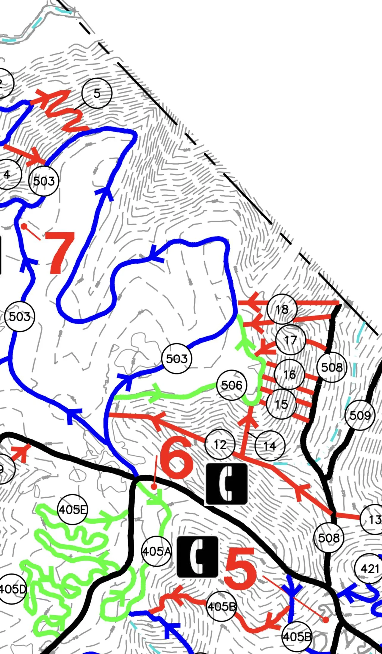Jeep Gladiator Please help me make sense of Stony Lonesomes Trail system 26E234A0-1CBA-4C0A-BF11-9E72866834EE