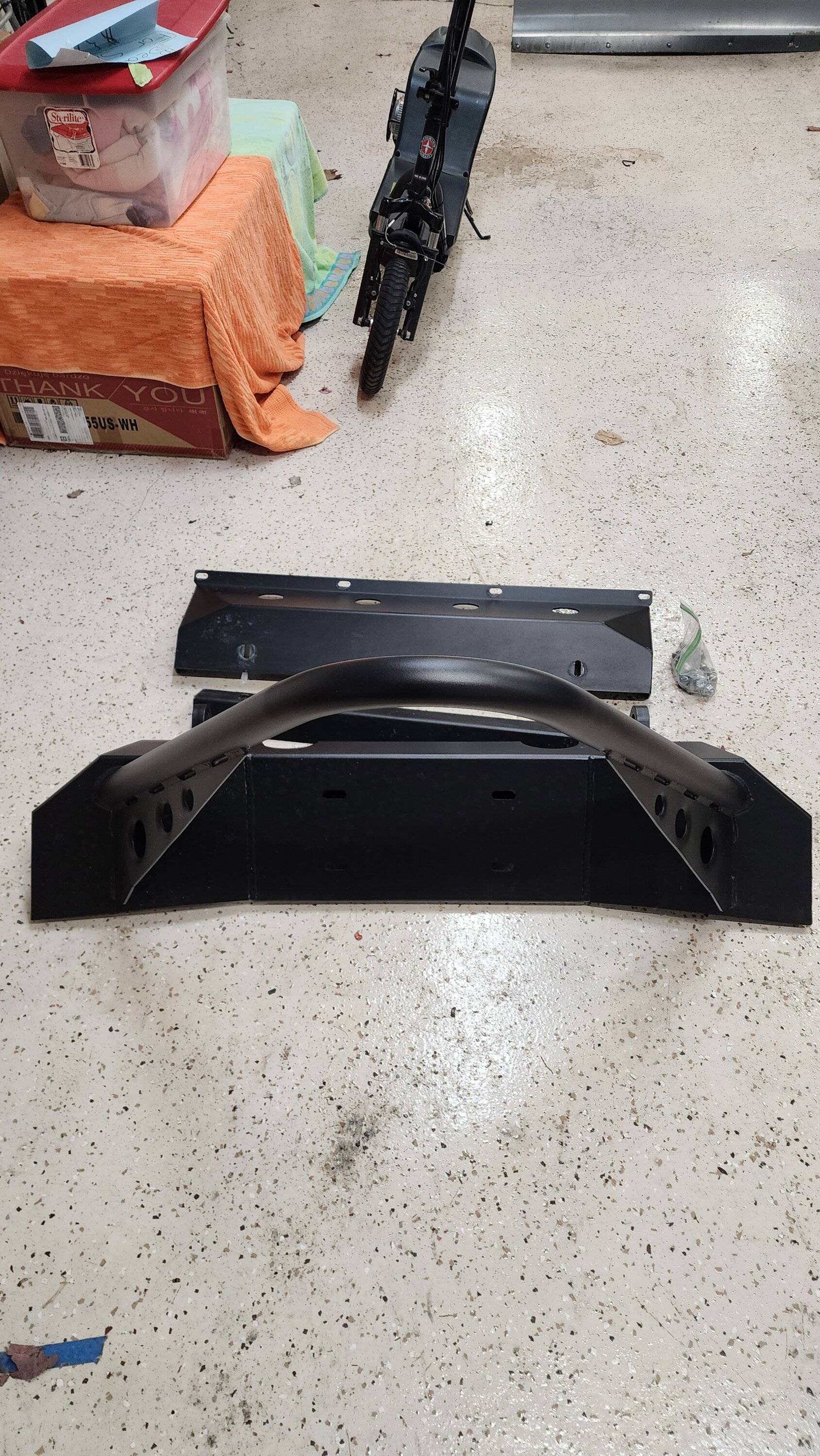 Jeep Gladiator $500 LOD Destroyer Stinger Front bumper and skid plate 20221223_153512