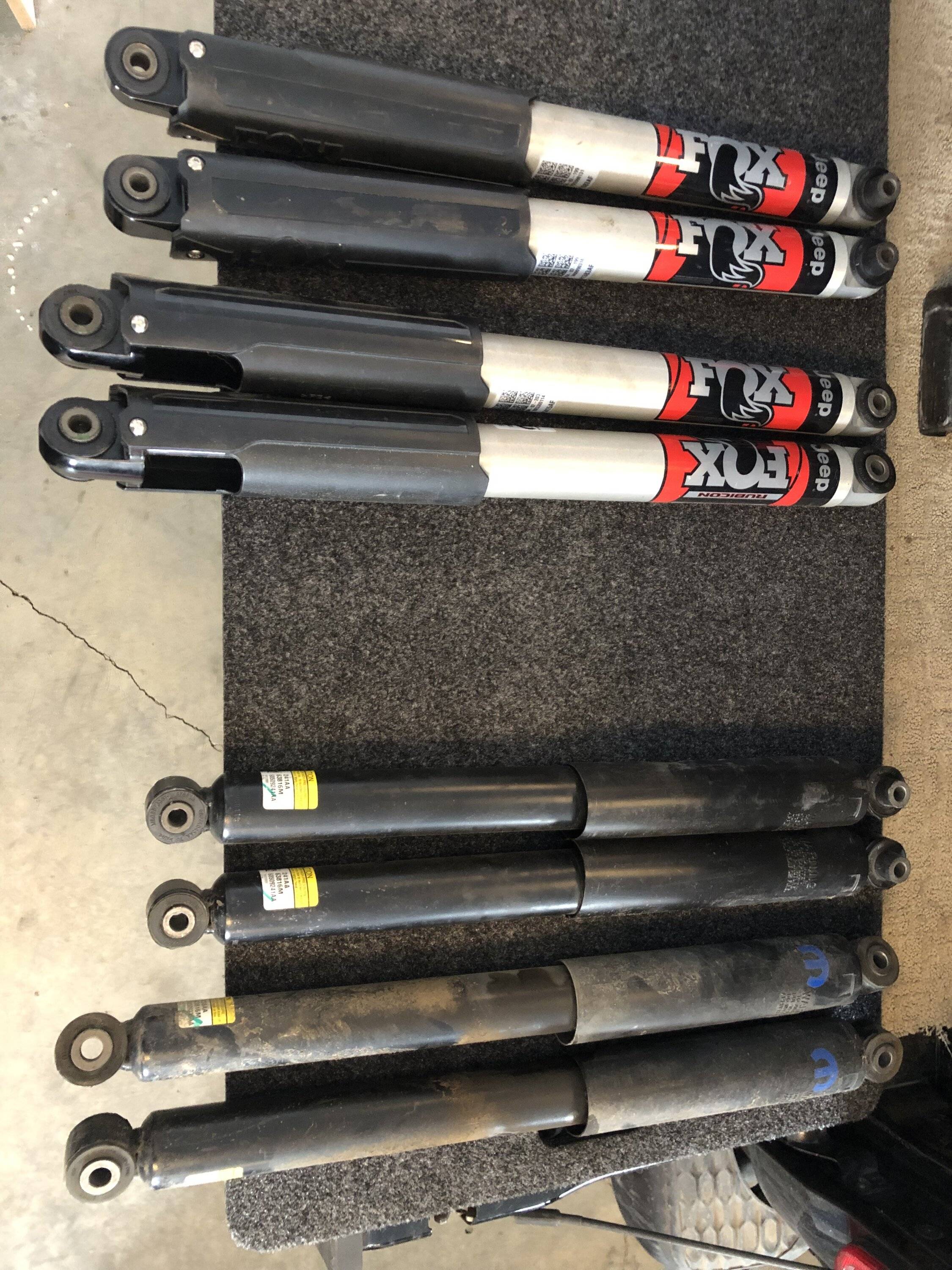 Jeep Gladiator Fox Rubicon Shocks DC3C4858-8D93-46FD-B5BE-F5662C1461C1