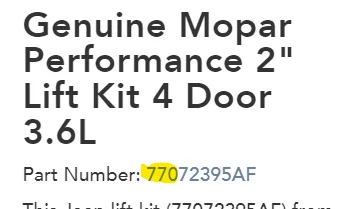 Jeep Gladiator New Mopar 2" inch lift coming out? 1671852983301