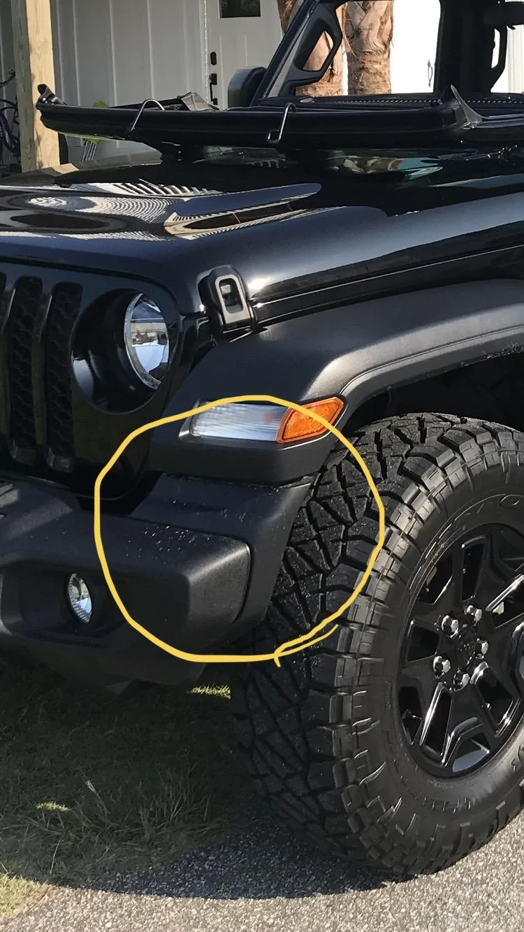 Jeep Gladiator Sport S bumper alterations 5E2B824E-53F0-4BE6-B60D-6B0841876F30