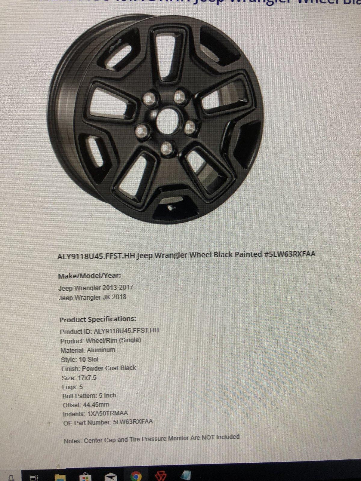 Jeep Gladiator Jk rims 3F723E7A-4534-4798-ACF1-2698578A50DA