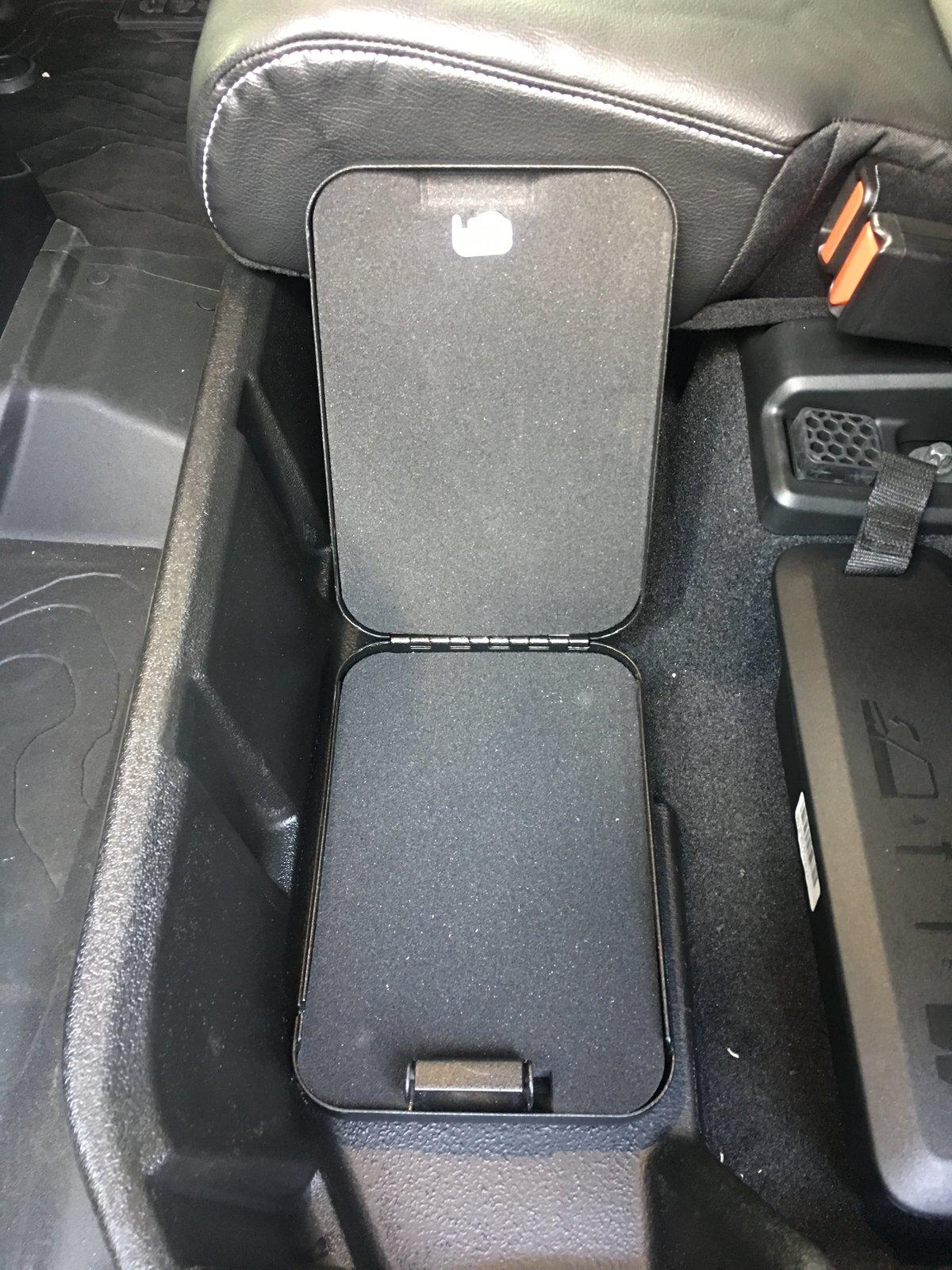 Jeep Gladiator My custom seat rear storage - Easy DIY 5AECA569-D5BE-4681-A682-5654B2E0F2C3